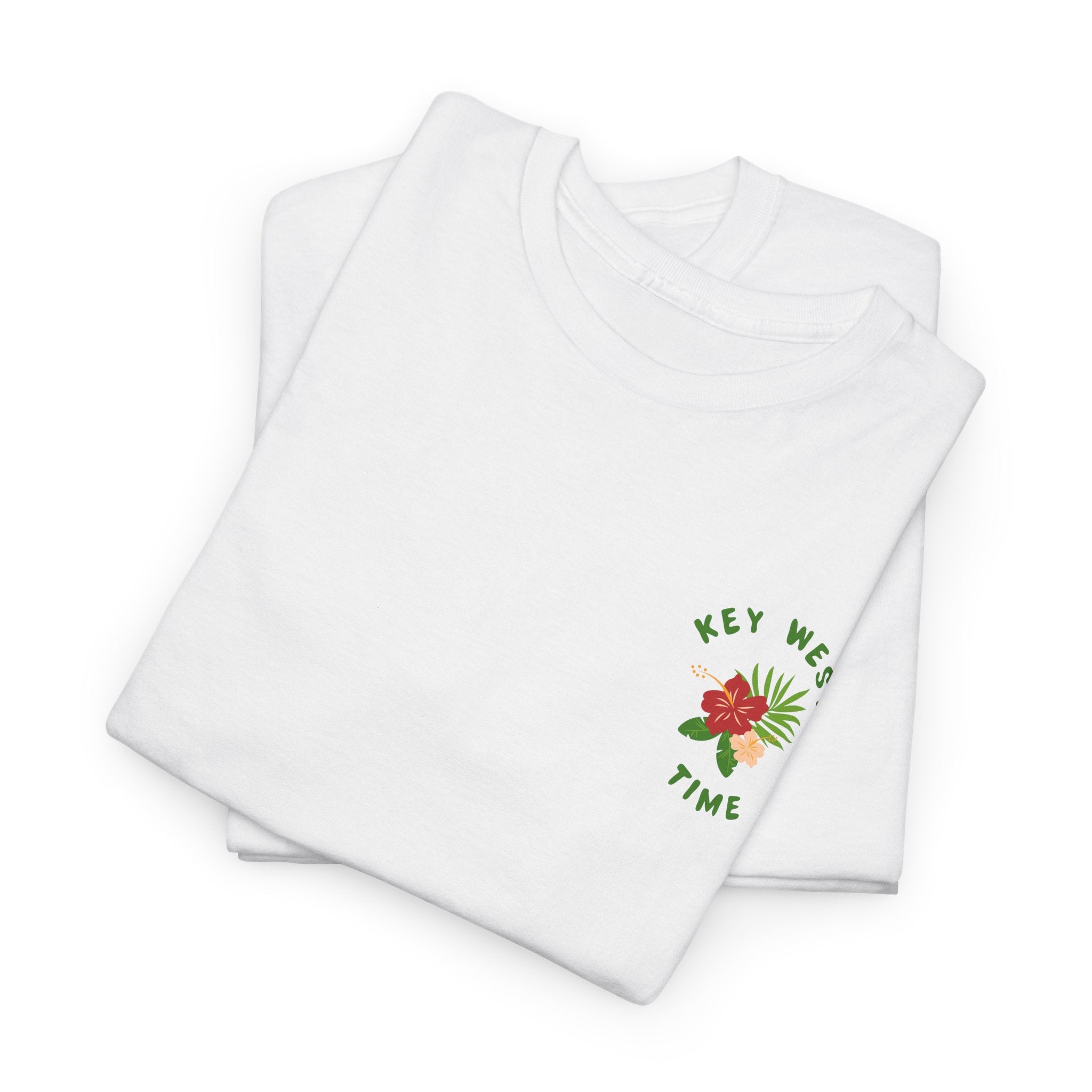 Classic Key West Time Comfortable Casual Heavy Unisex Tee Shirt