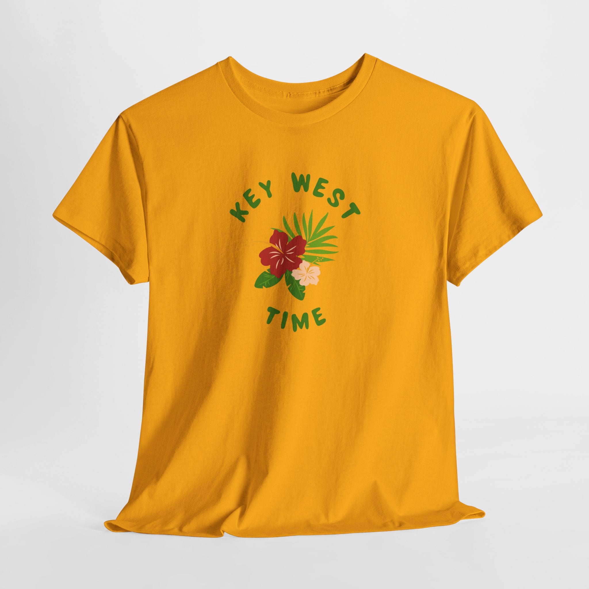 We All Want To Be On Key West Time Unisex Heavy Cotton Tee Shirt  Fun, Casual