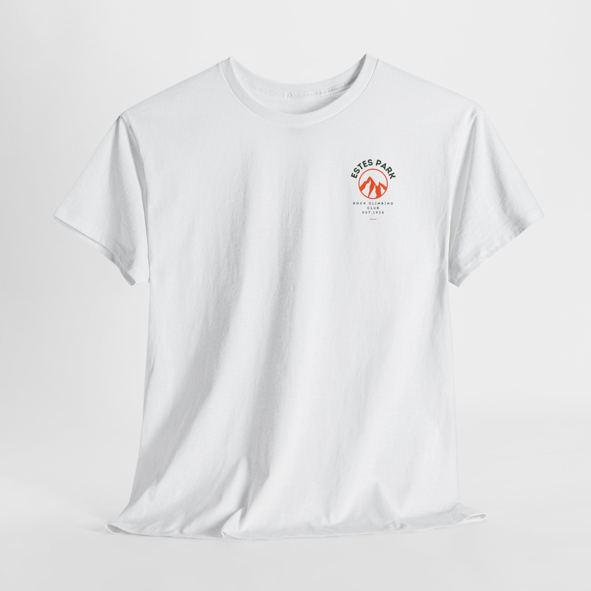 Estes Park Colorado Climbing Club Unisex Heavy Cotton Tee - Casual Comfort for Everyday Wear | Perfect Gift for Birthdays, Holidays, and Celebrations, Graphic Tee, [...]