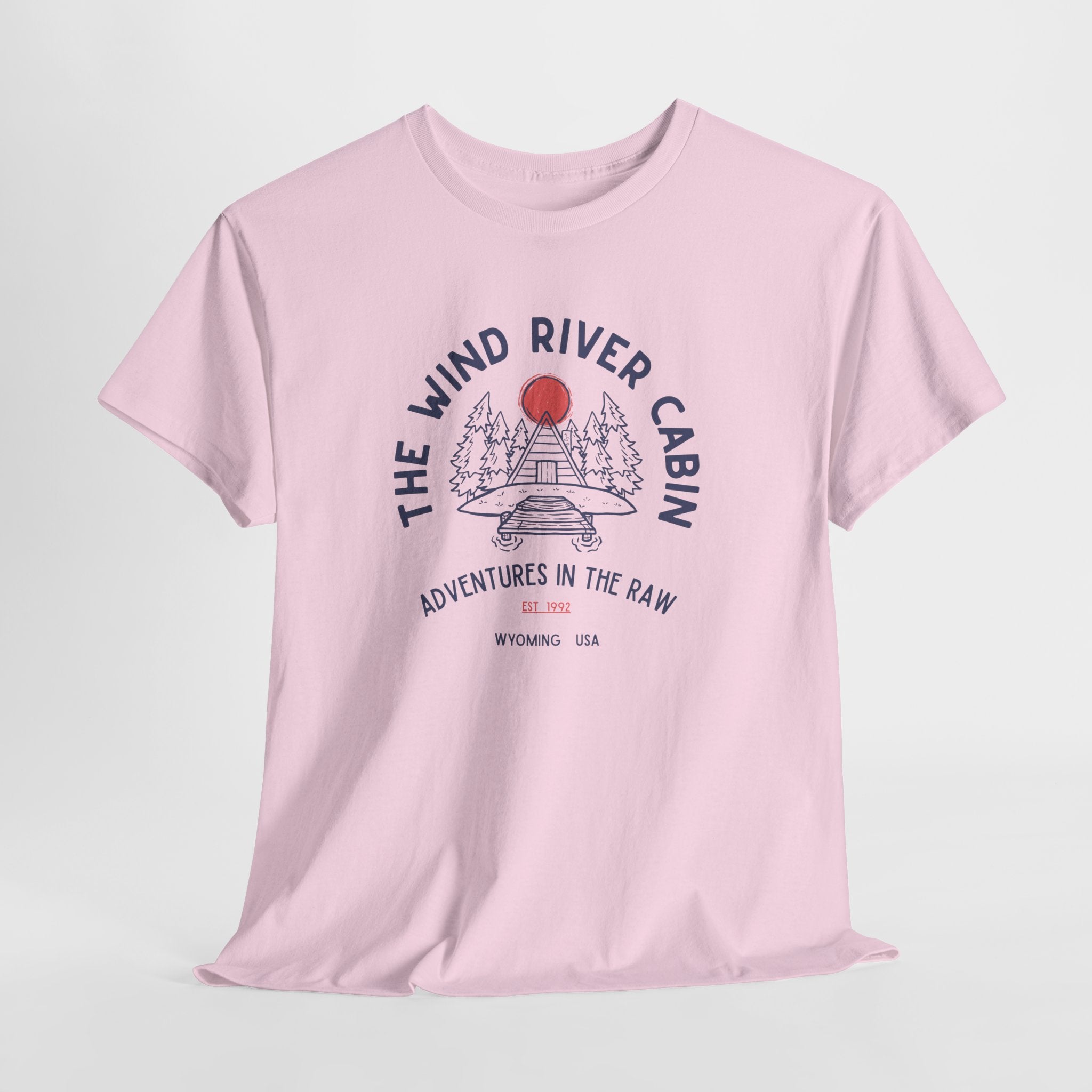 Wyoming Wind River Cabins "Clothing Optional" Resort  Unisex workout Tees
