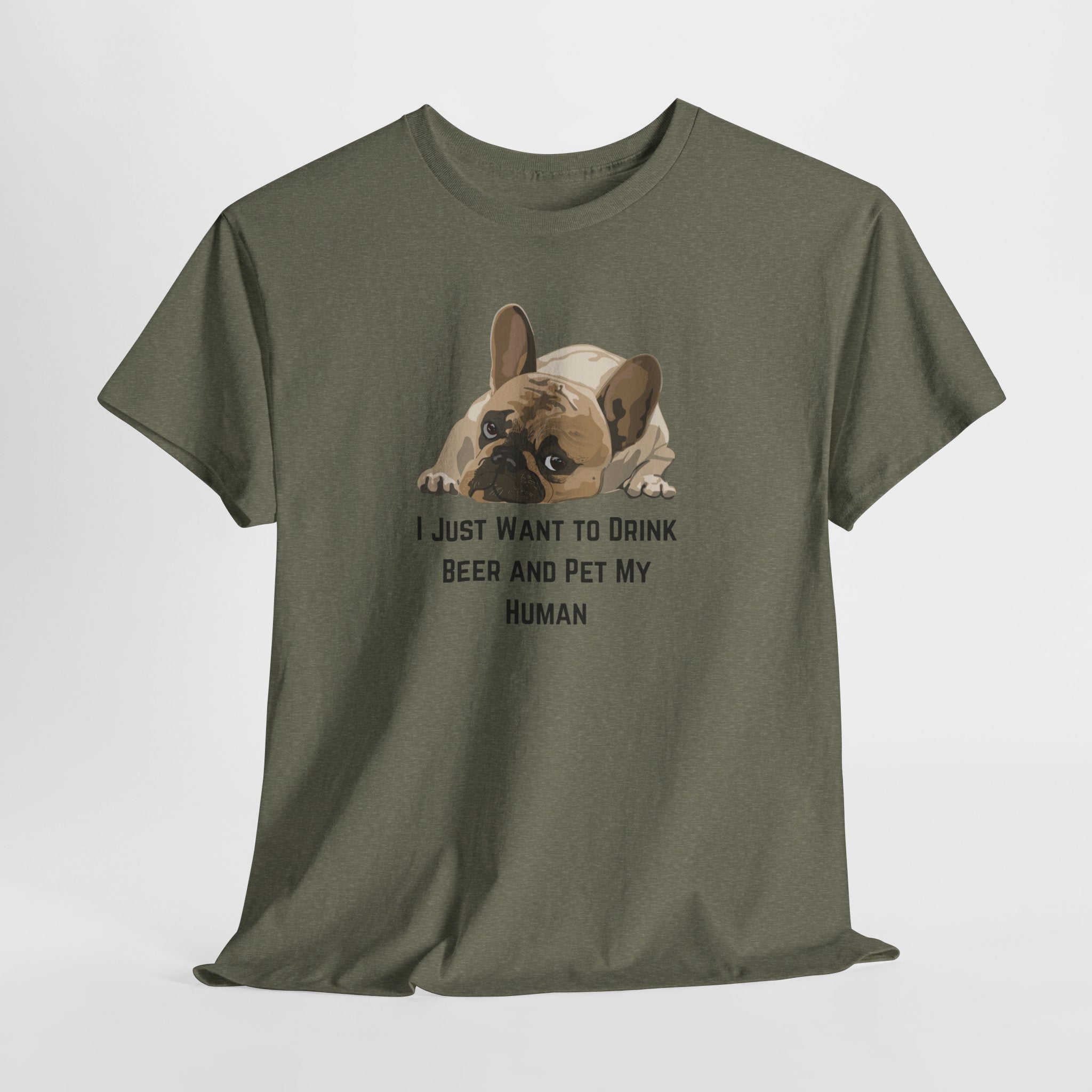 Funny Dog Lover Tee, Unisex Cotton T-Shirt, Pet Owner Gift, Dog Mom Shirt, Cute Animal Tee, Gift for Dog Lovers