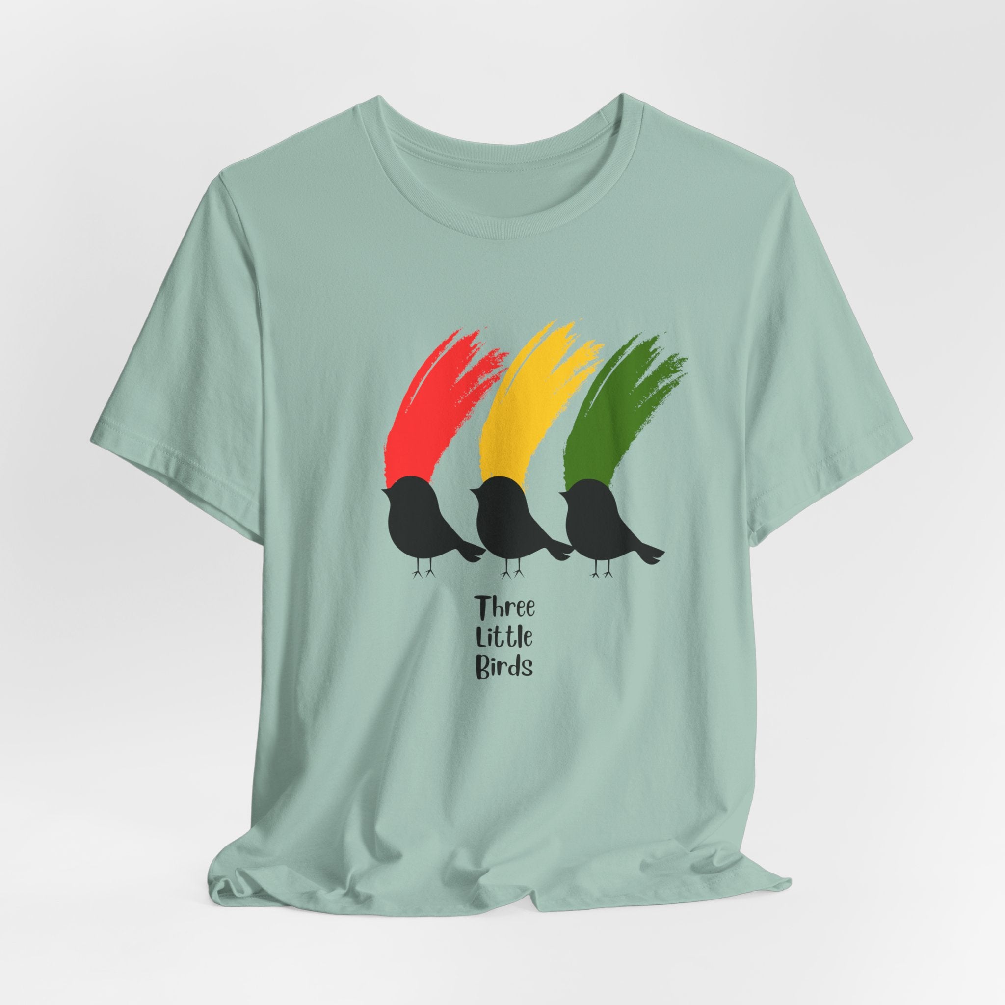 Colorful Rasta Three Little Birds Graphic Tee | Unisex Jersey Short Sleeve T-Shirt | Casual Wear, Gift for Music Lovers, Nature Lovers, Summer [...]