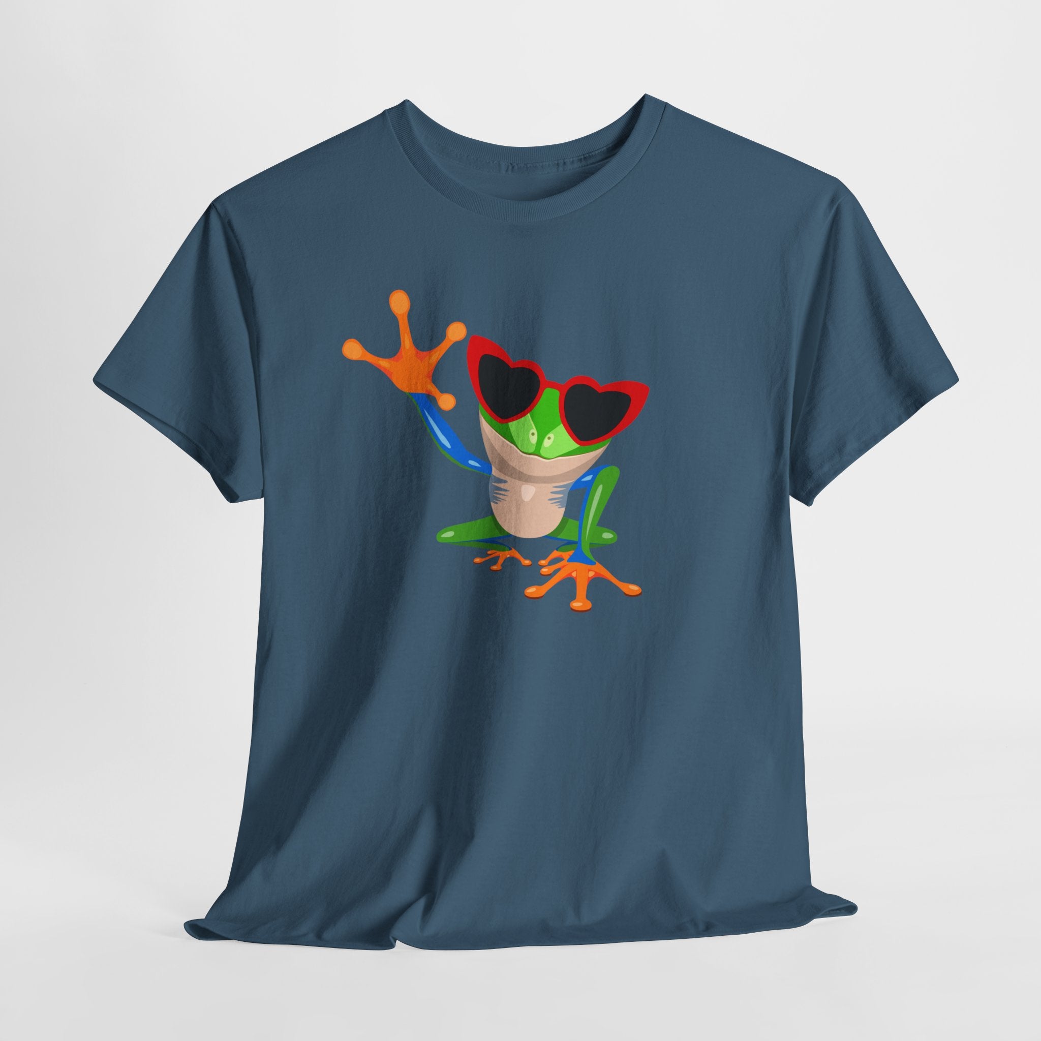 Cool Quirky Love Ya Tree Frog Graphic Tee, Unisex T-Shirt, Kids Birthday Gift, Fun Summer Wear, Festival Outfit, Eco-Friendly Apparel