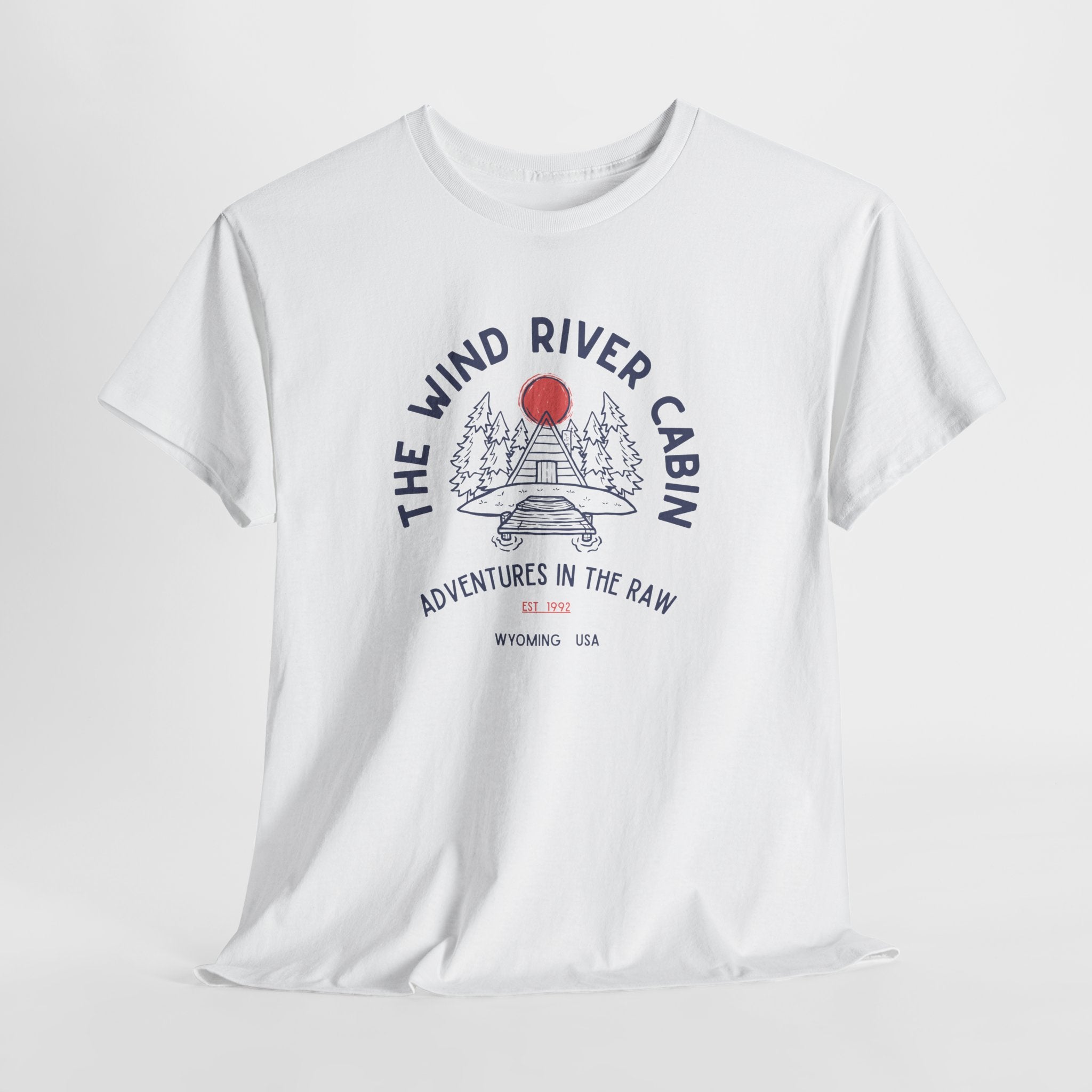 Wyoming Wind River Cabins "Clothing Optional" Resort  Unisex workout Tees