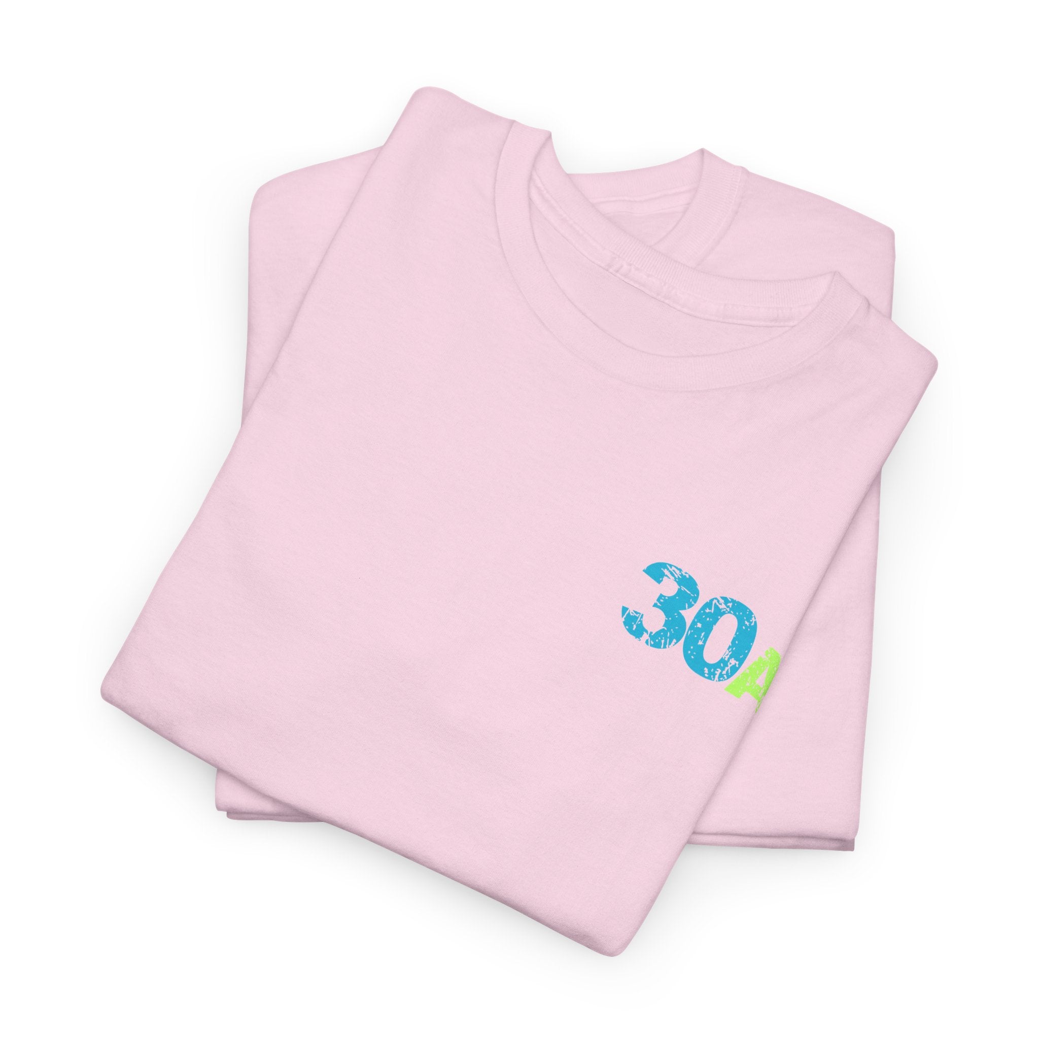Distressed 30A Beach Logo Unisex Heavy Cotton T-Shirt — Emerald  Coastal Highway Vacation Tee