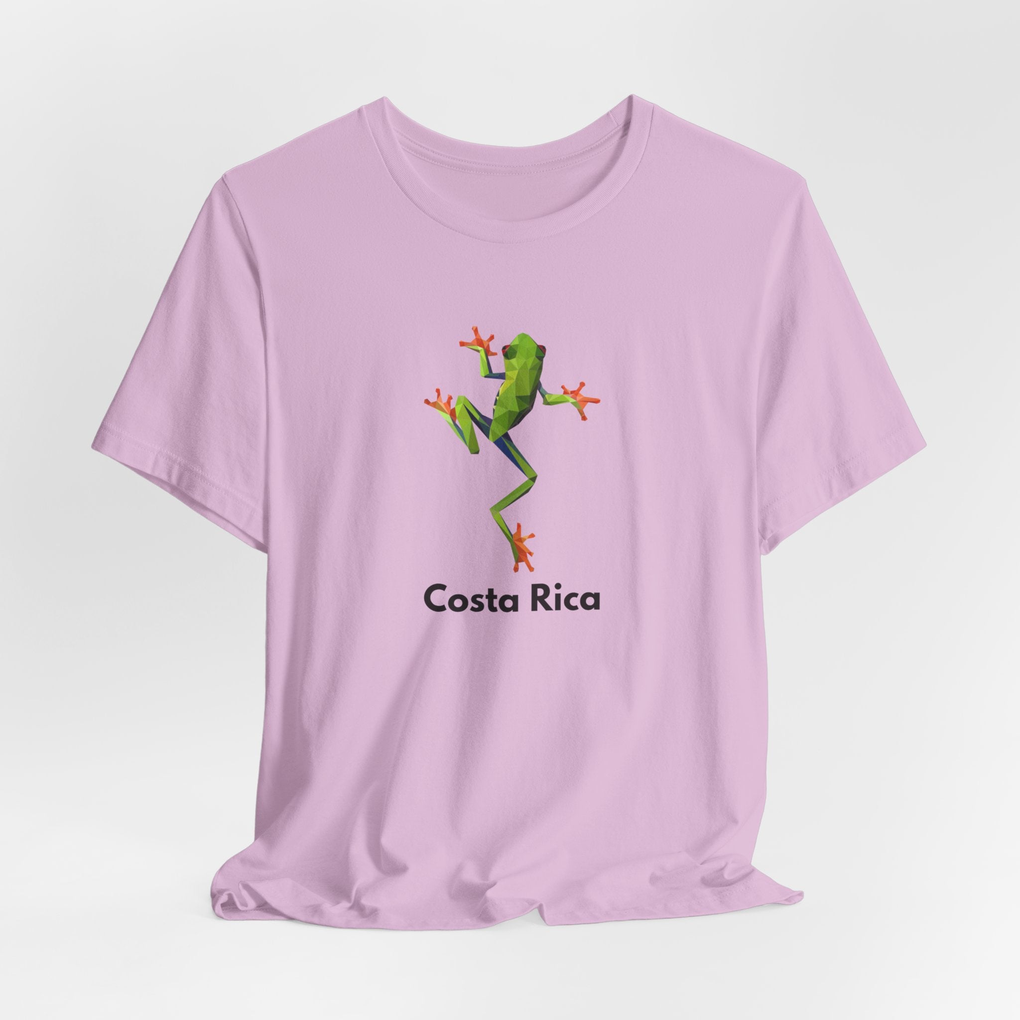 Costa Rica Tree Frog Tee, Unisex Jersey Tee, Cute Animal Shirt, Travel Gift, Costa Rica Souvenir, Tropical Vibes, Graphic T-Shirt