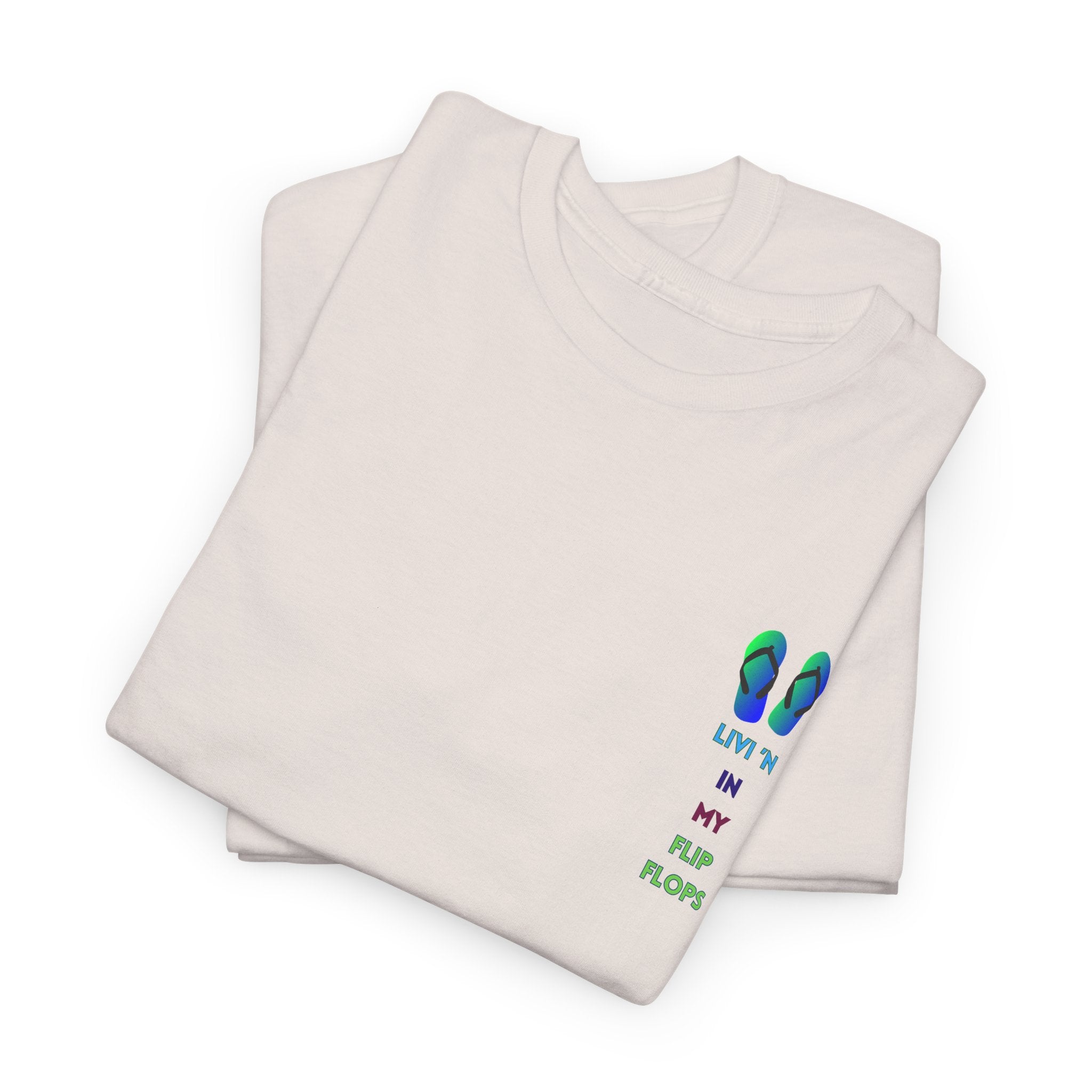 Young and Young at Heart...we all want that Flip Flop Attitude Tee Shirt  Perfect for the Beach or Pool