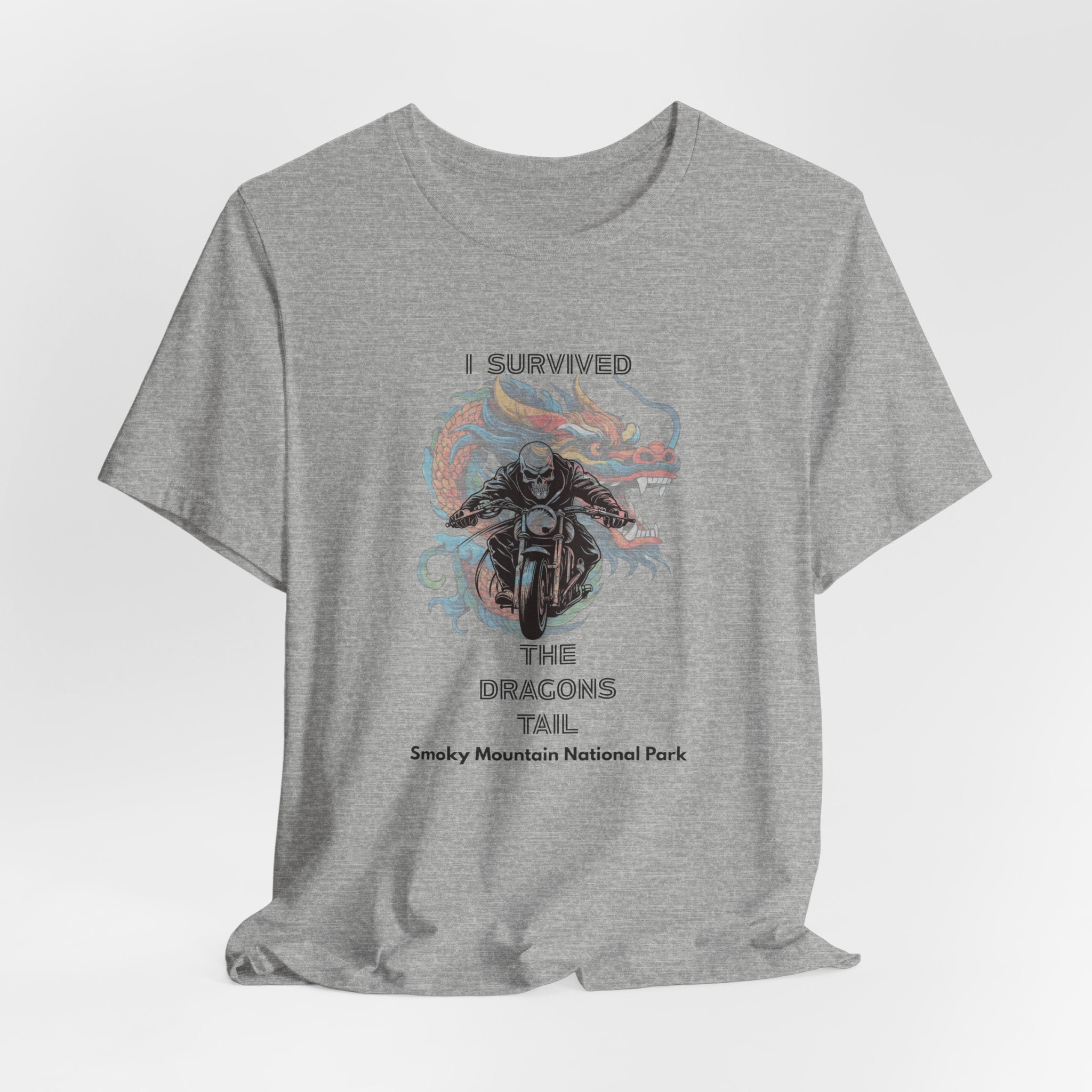 I Survived The Dragon's Tail Smoky Mountain National Park - Unisex Short Sleeve Shirt, Adventure Shirt, Smoky Mountains Gift, Outdoor Enthusiast Tee, Hiking [...]