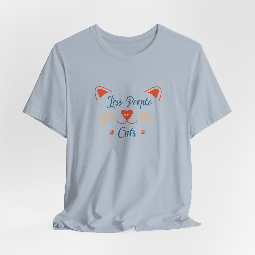 Cute and Funny Cat Lover Unisex Heavy Cotton Tee, Perfect Gift for Cat Owners, Funny Cat Shirt, Animal Lover Apparel, Birthday Gift for Pet Lovers