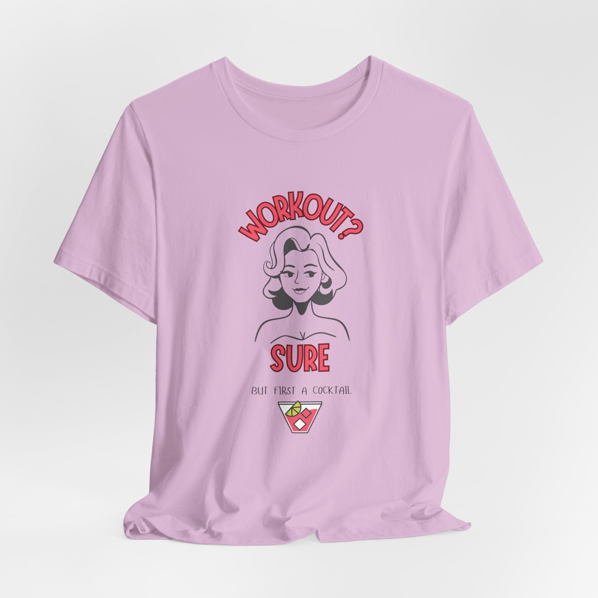 Workout Motivation Tee (Or Not)| Funny Fitness Shirt, Unisex Jersey Tee, Exercise Shirt, Gift for Gym Lovers, Casual Wear