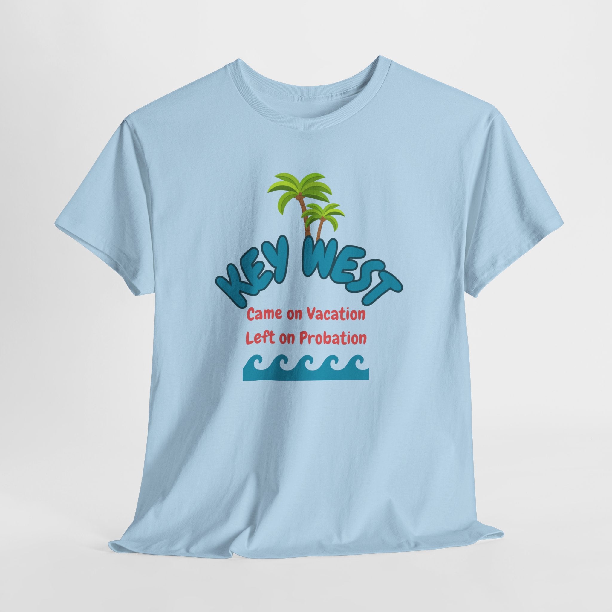 Get A reputation in from  Key West Vacation Tee, Travel Shirt, Beach Party T-Shirt, Unisex Summer Apparel, Gift for Travelers, Casual Wear