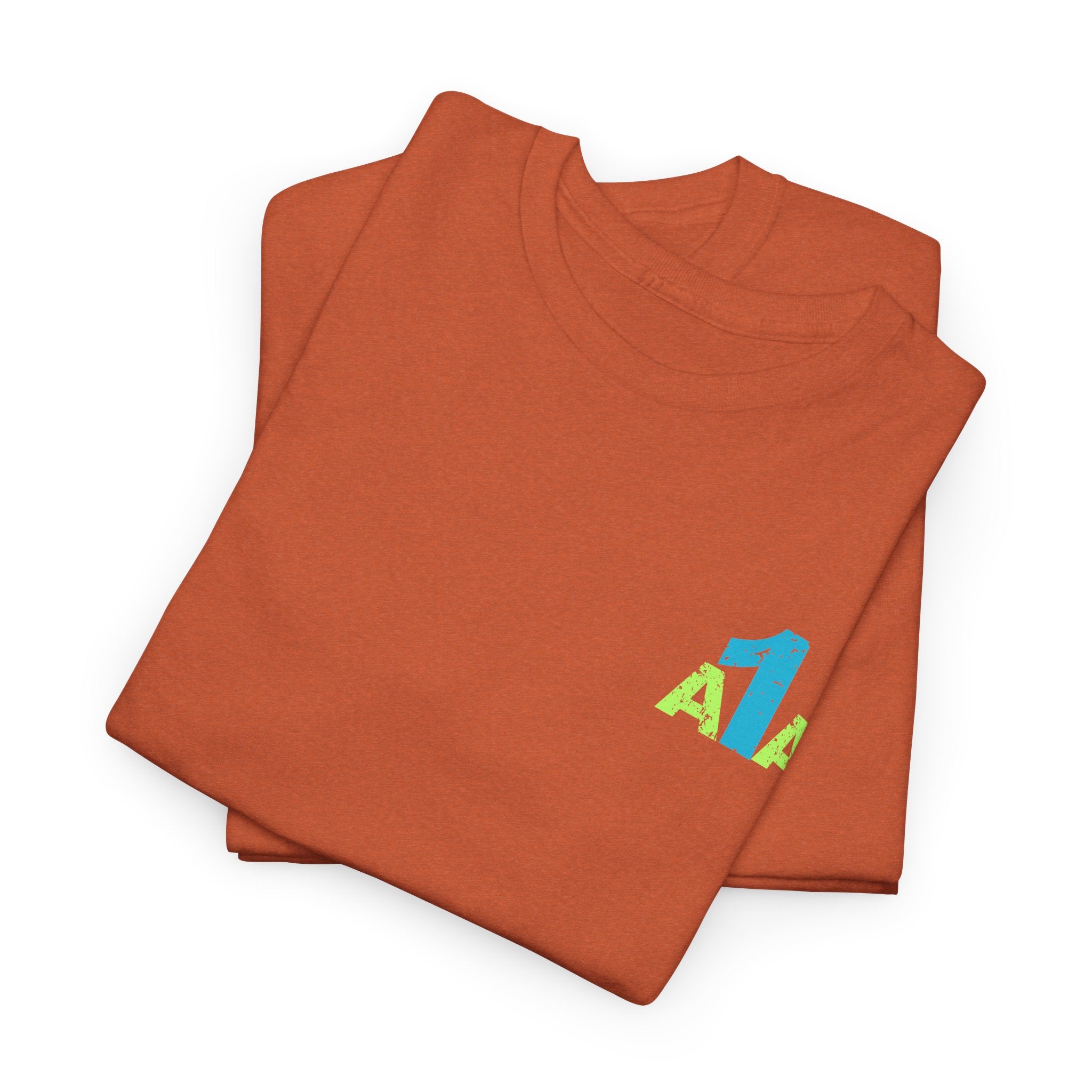 Classic Distressed A1A Logo Unisex Heavy Cotton Tee — Highway Tippin all the way to Key West on A1A