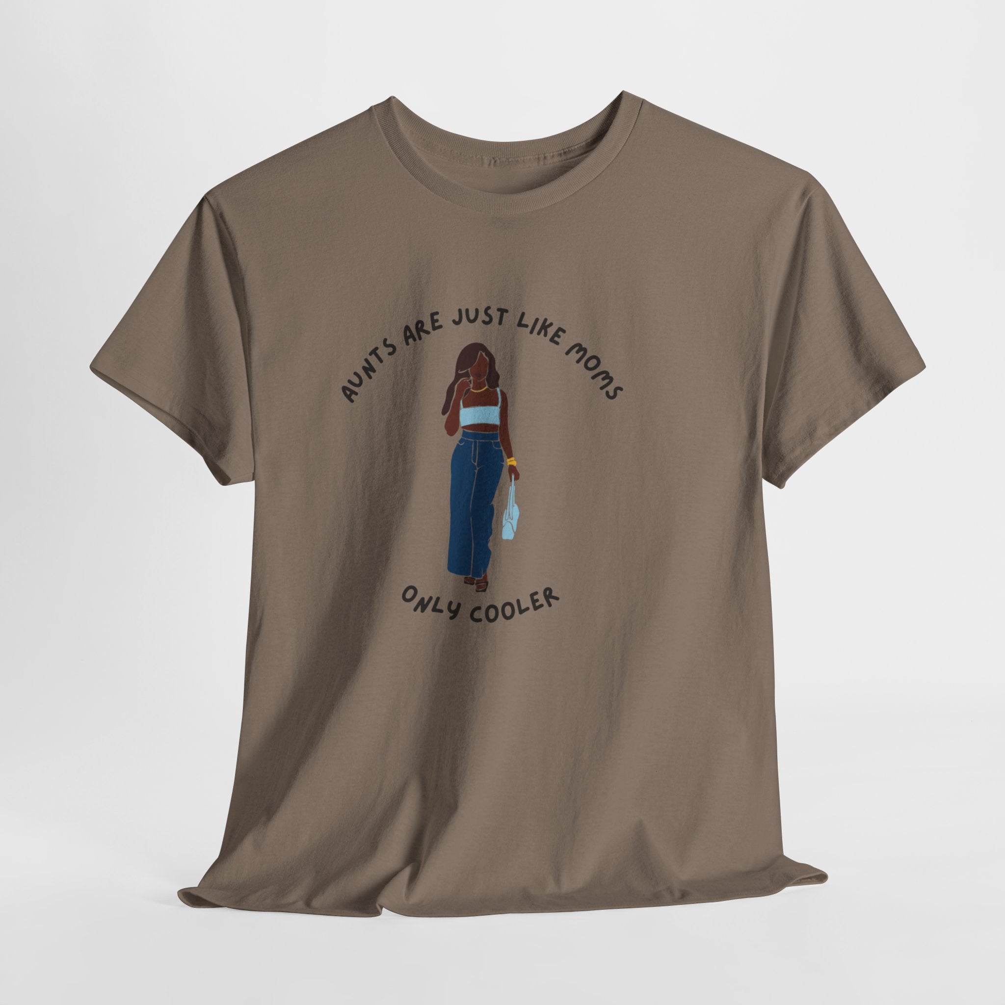 Fun - Cool Aunts Deserve a Shirt Too - Unisex Heavy Cotton Tee