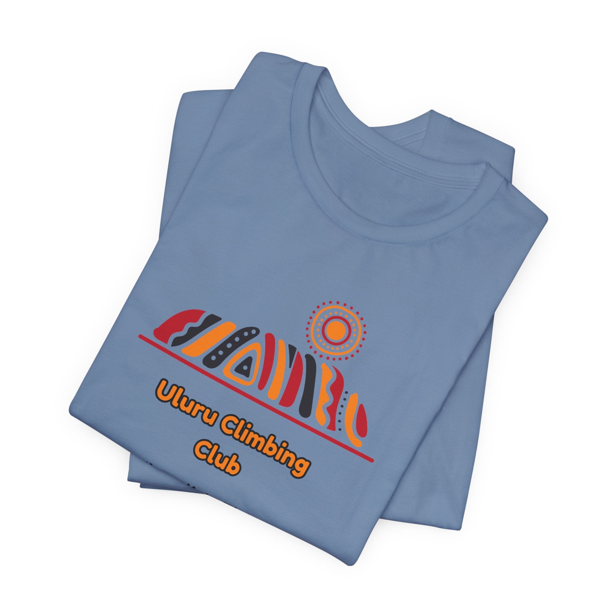 Uluru Climbing Club (Ayers Rock) North West Territory, Austrailia Unisex Heavy Cotton Tee | Adventure Shirt, Aussie Travel Tee, Nature Lover Gift, National Park Apparel, Eco-Friendly Unisex Tee