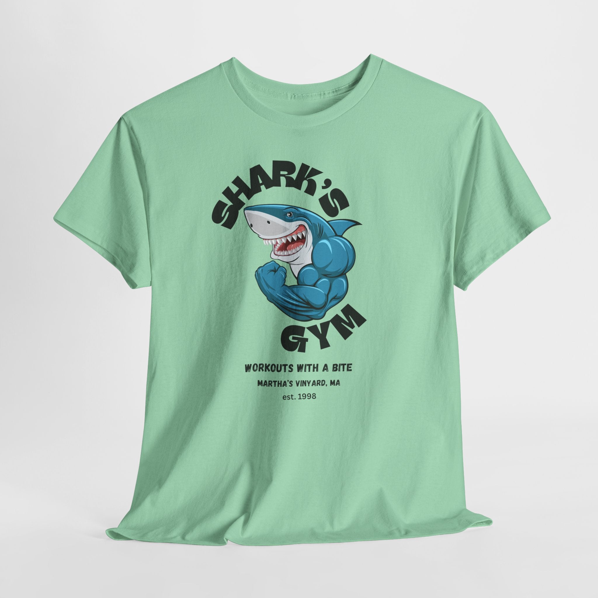 World Famous Sharkys Gym Martha's Vineyard, MA Tee