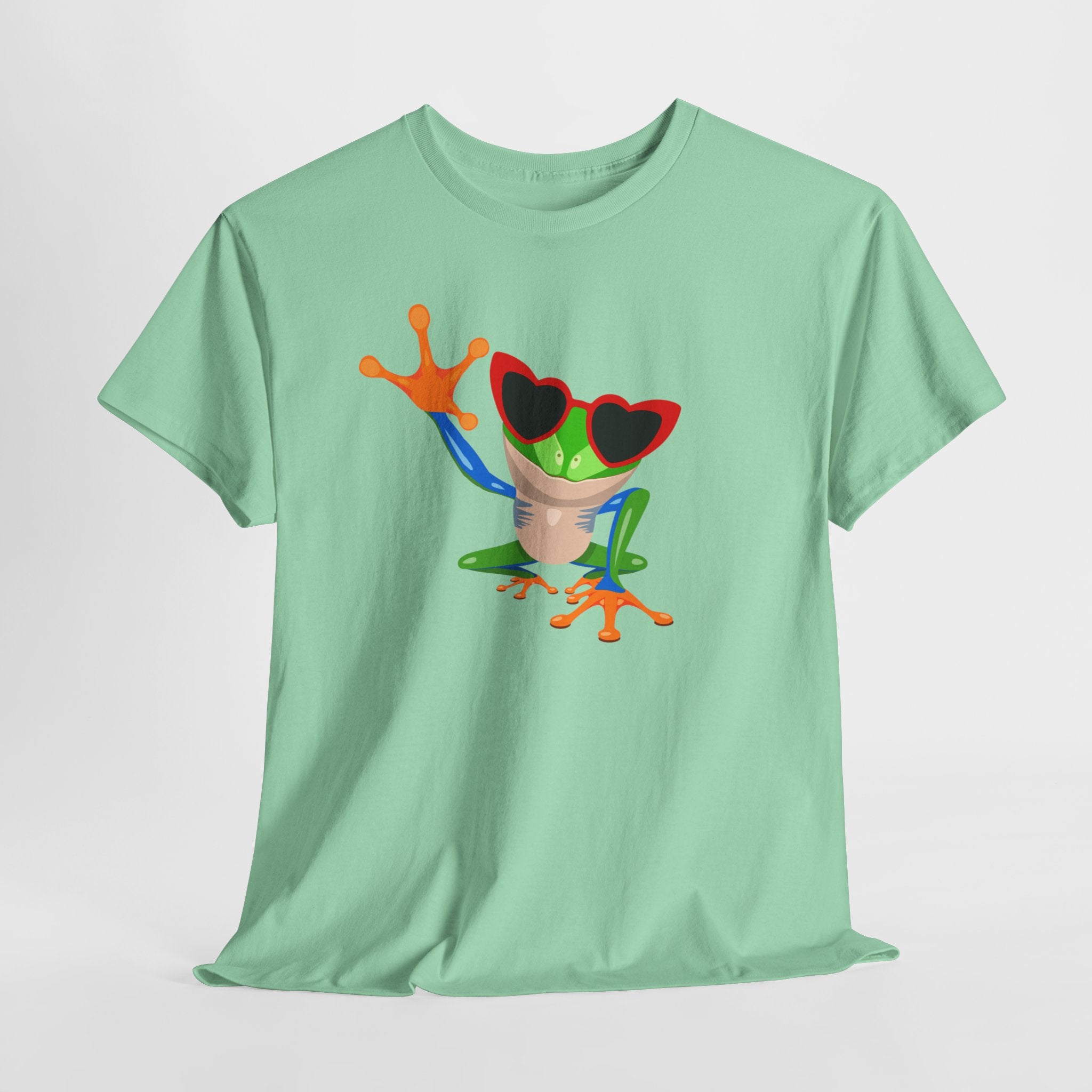 Cool Quirky Love Ya Tree Frog Graphic Tee, Unisex T-Shirt, Kids Birthday Gift, Fun Summer Wear, Festival Outfit, Eco-Friendly Apparel