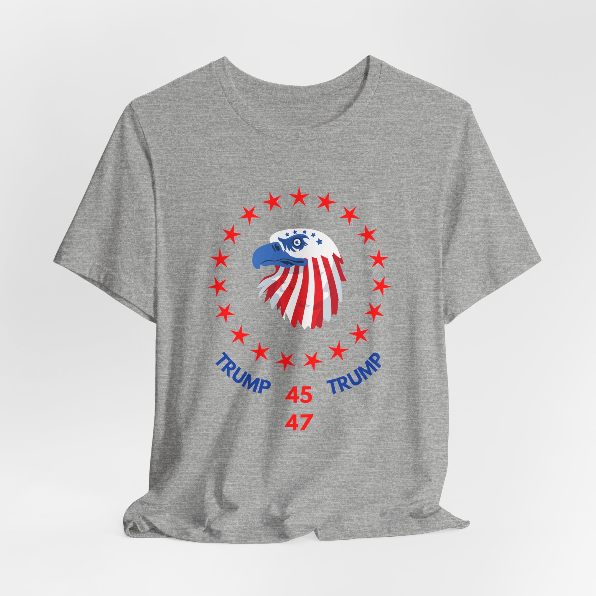 Trump 45 47 Unisex Tee, Patriotic Shirt, Election Apparel, Political Statement Tee, USA Pride Top, Gift for Supporters