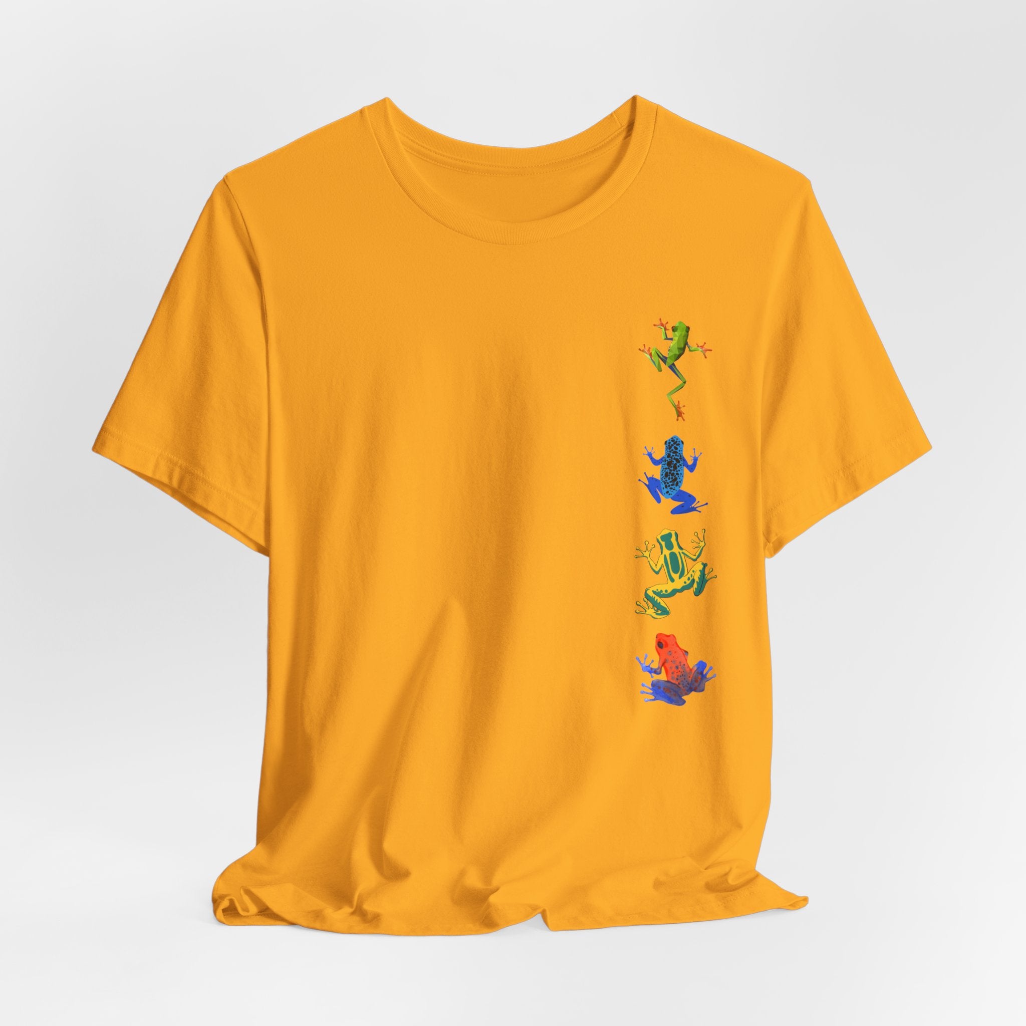 Stacked Tree Frog Dance Unisex Tee - Fun Graphic Shirt for Nature Lovers, Great for Parties, Gifts, Summer Events, and Casual Outings