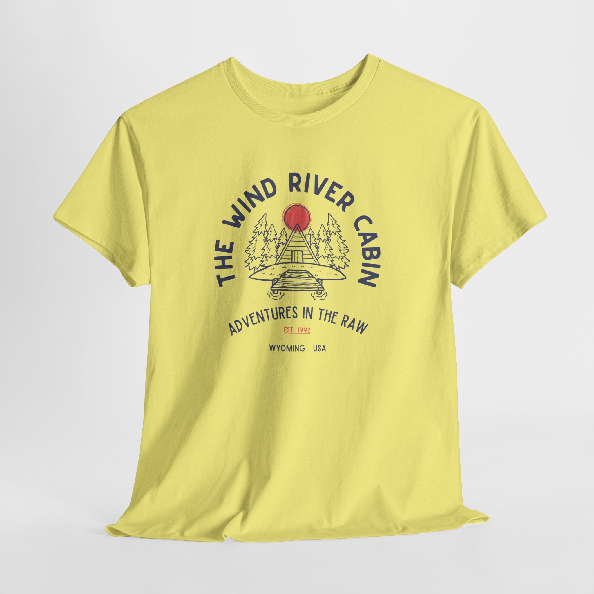 Wyoming Wind River Cabins "Clothing Optional" Resort  Unisex workout Tees