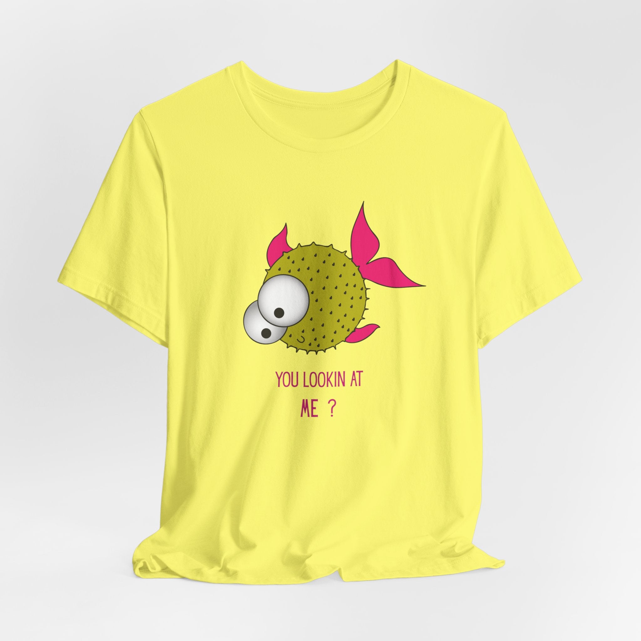 Whimsical and Fun Puffer Fish Tee - Fun Short Sleeve Shirt for Aquatic Lovers, Ideal for Gift Giving, Casual Wear, Summer Fashion, and Beach Days