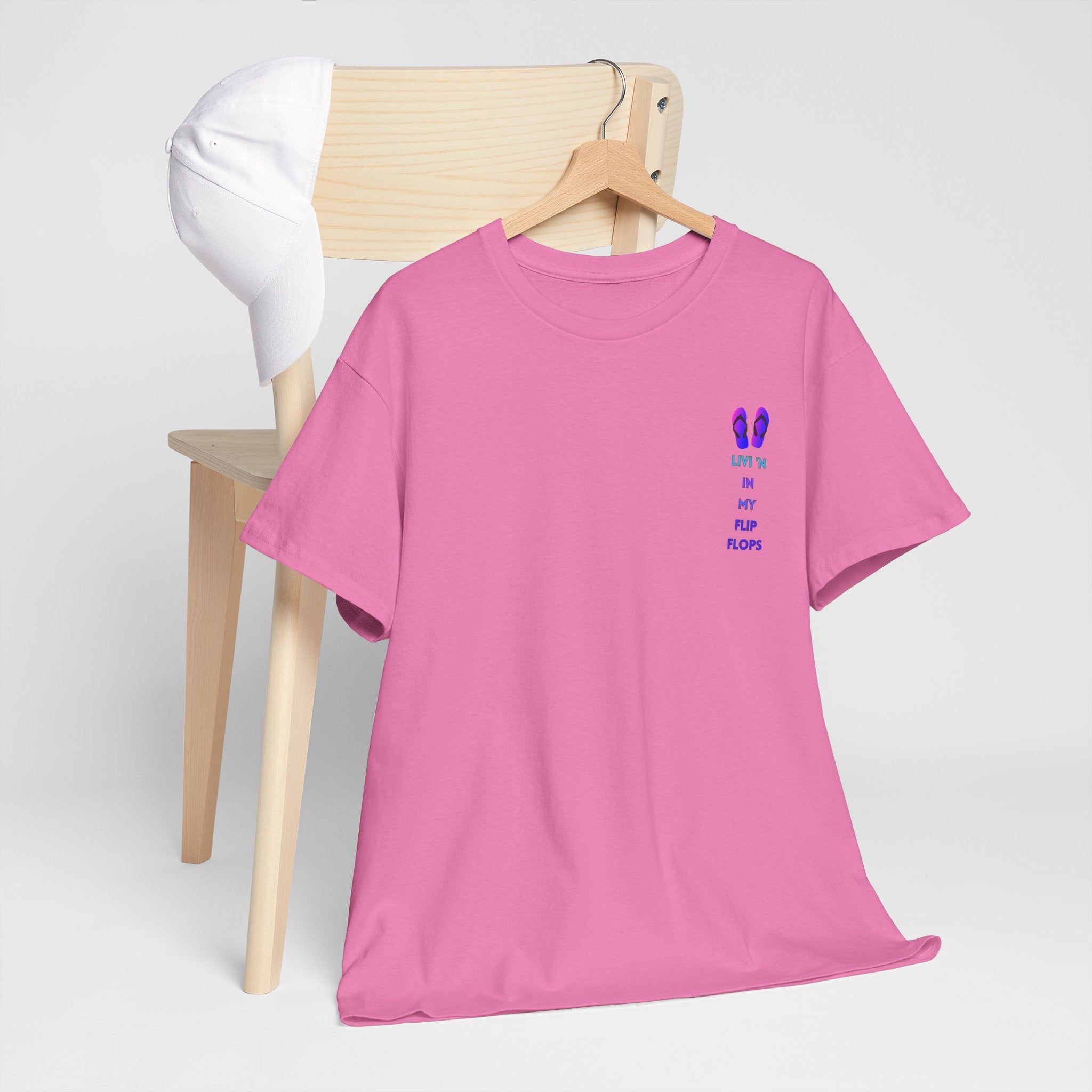 Proclaim to all that you are  Livi'n In My Flip Flops Unisex T shirt   Keep Summer in your attitude, all year long
