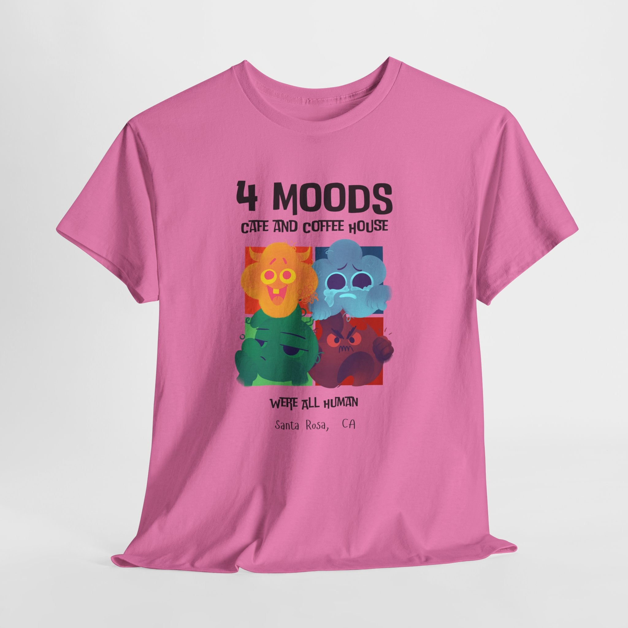 Coffee Lover T-Shirt - 4 Moods Cafe and Coffee House Santa Rosa, CA