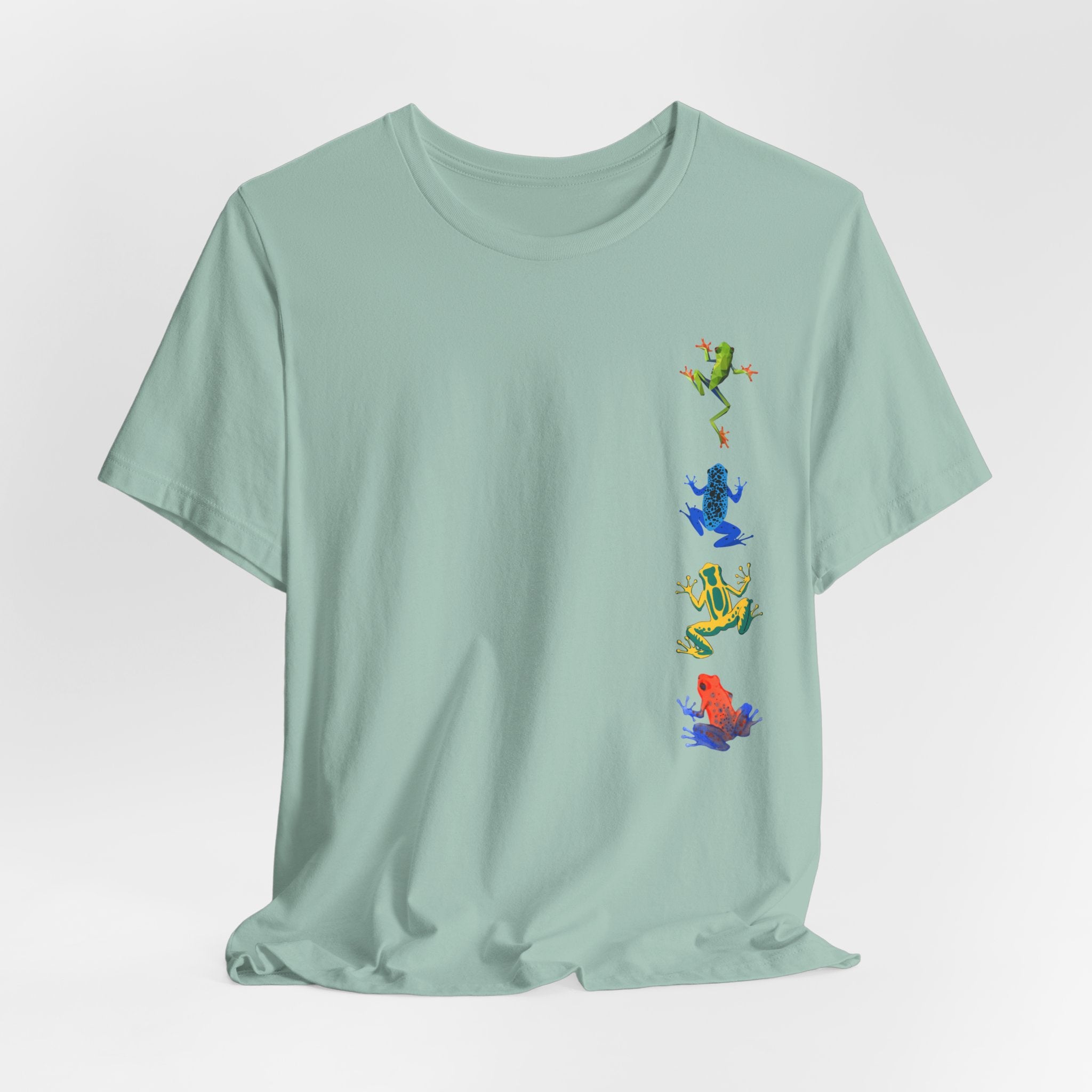 Stacked Tree Frog Dance Unisex Tee - Fun Graphic Shirt for Nature Lovers, Great for Parties, Gifts, Summer Events, and Casual Outings
