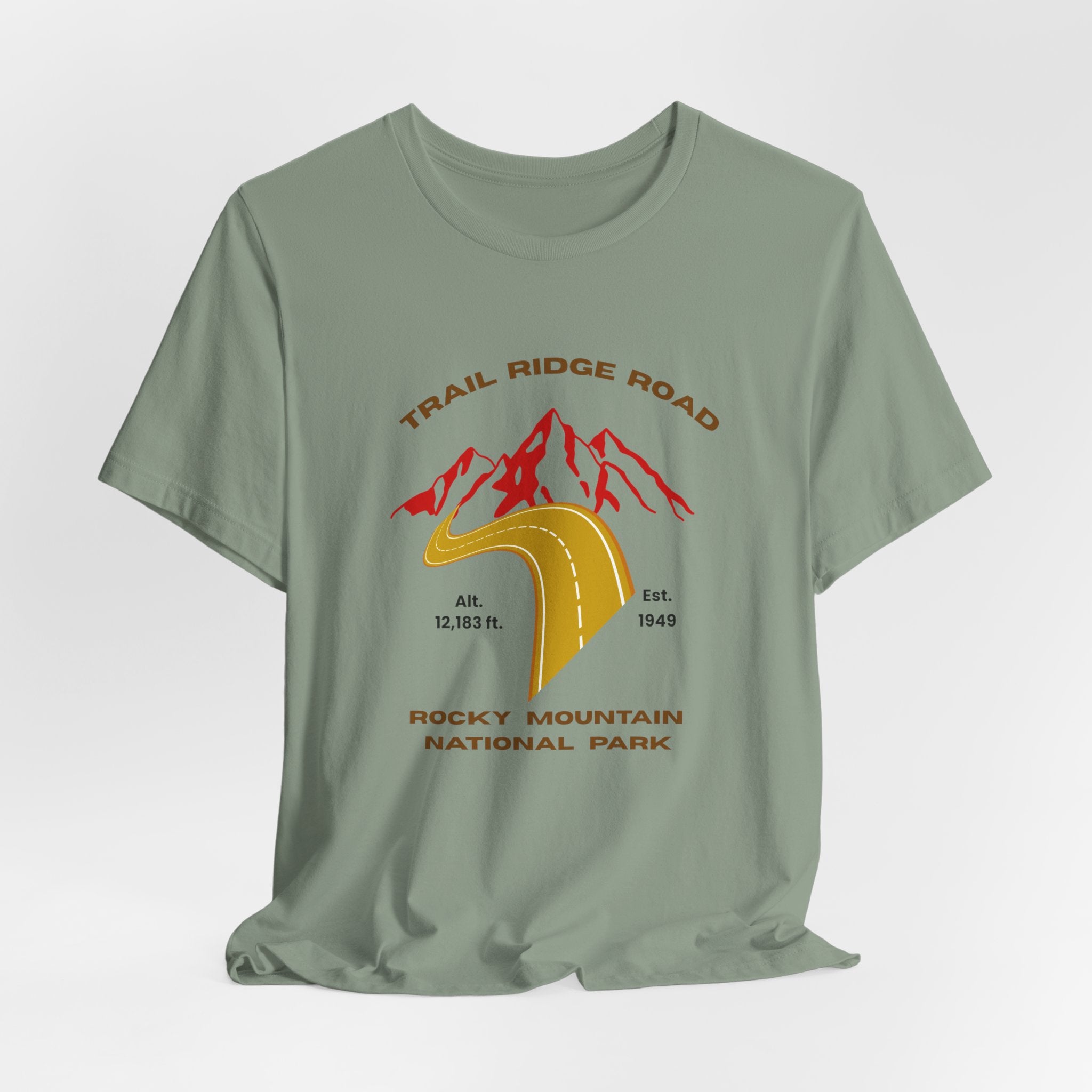 Rocky Mountain National Park Trail Ridge Road Destination Tee | Unisex T-Shirt, Outdoor Adventure Shirt, Nature Lover Gift, Hiking Apparel, Travel [...]