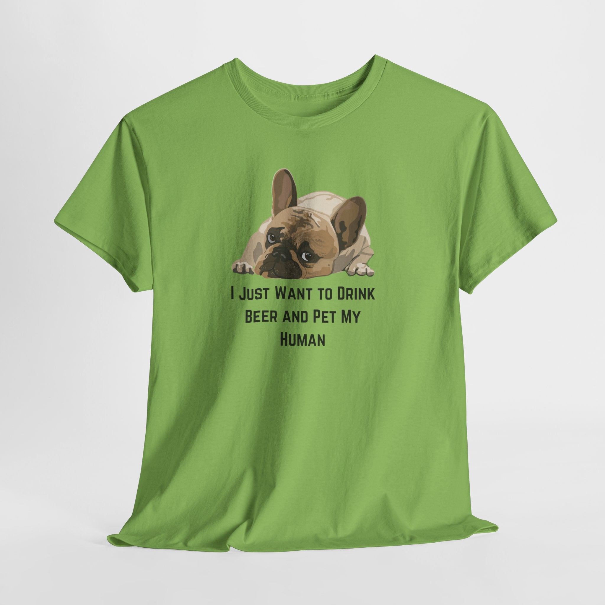 Funny Dog Lover Tee, Unisex Cotton T-Shirt, Pet Owner Gift, Dog Mom Shirt, Cute Animal Tee, Gift for Dog Lovers
