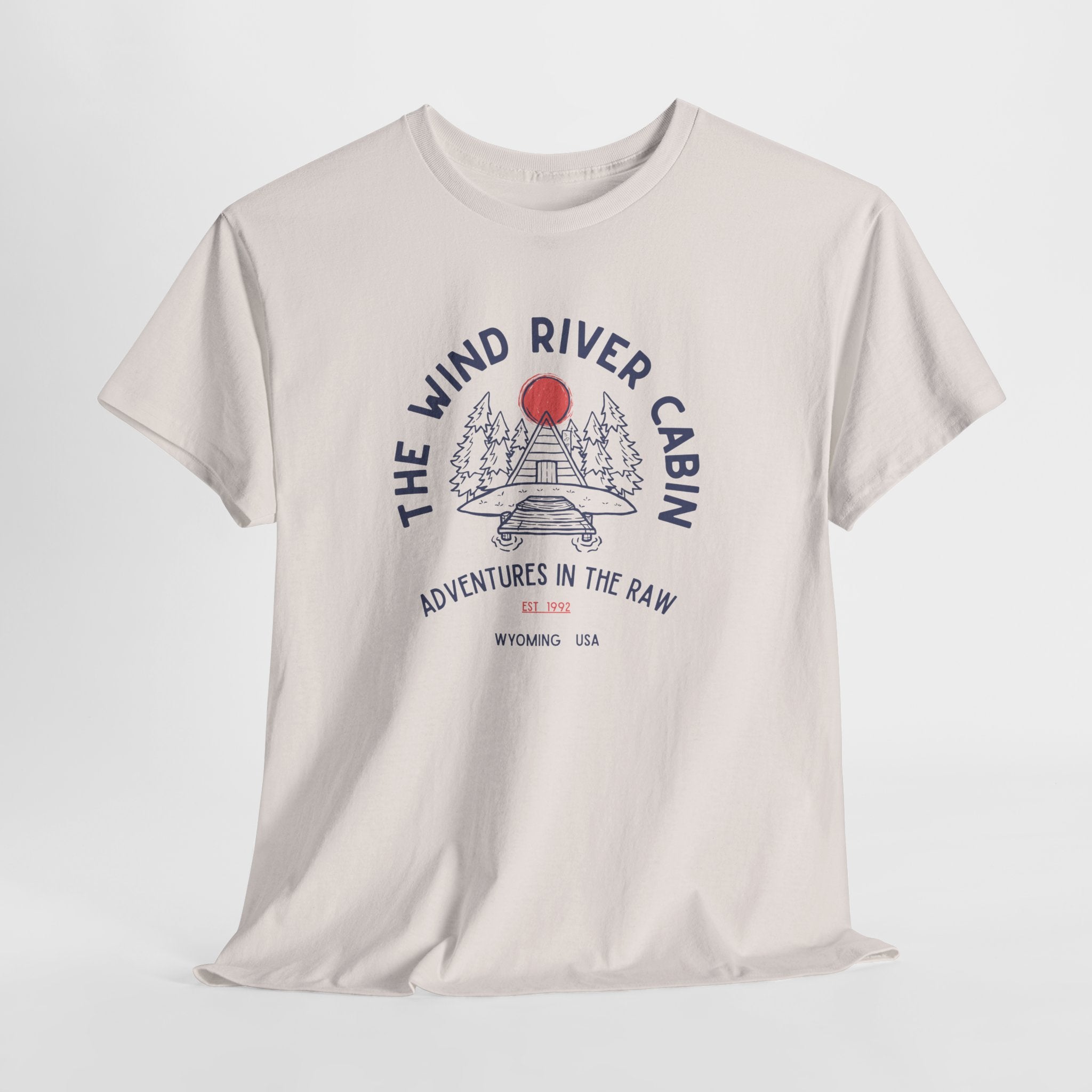 Wyoming Wind River Cabins "Clothing Optional" Resort  Unisex workout Tees