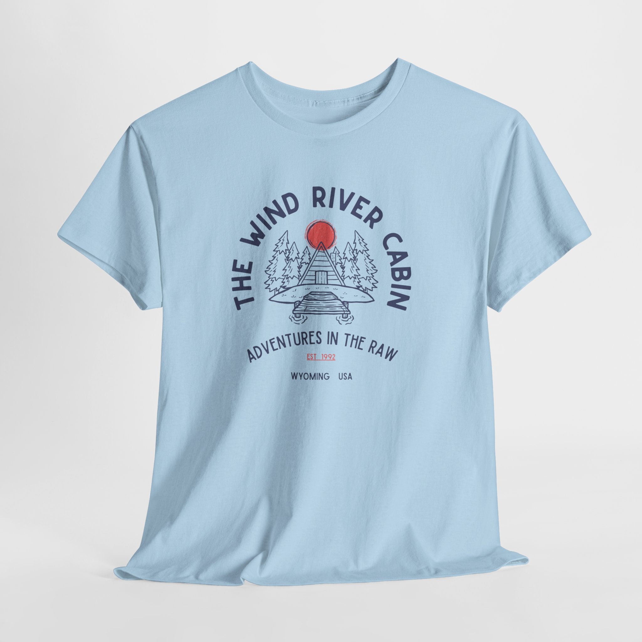 Wyoming Wind River Cabins "Clothing Optional" Resort  Unisex workout Tees