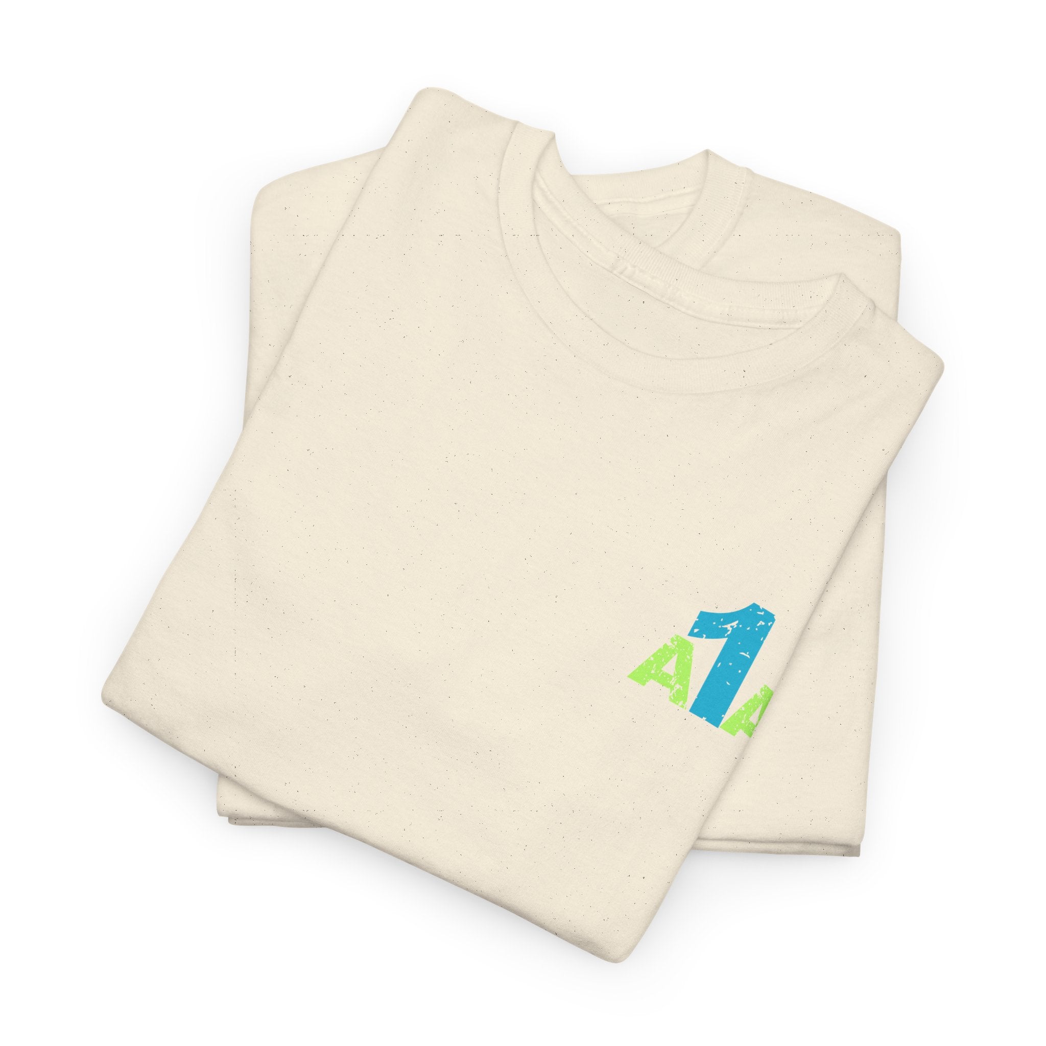 Classic Distressed A1A Logo Unisex Heavy Cotton Tee — Highway Tippin all the way to Key West on A1A