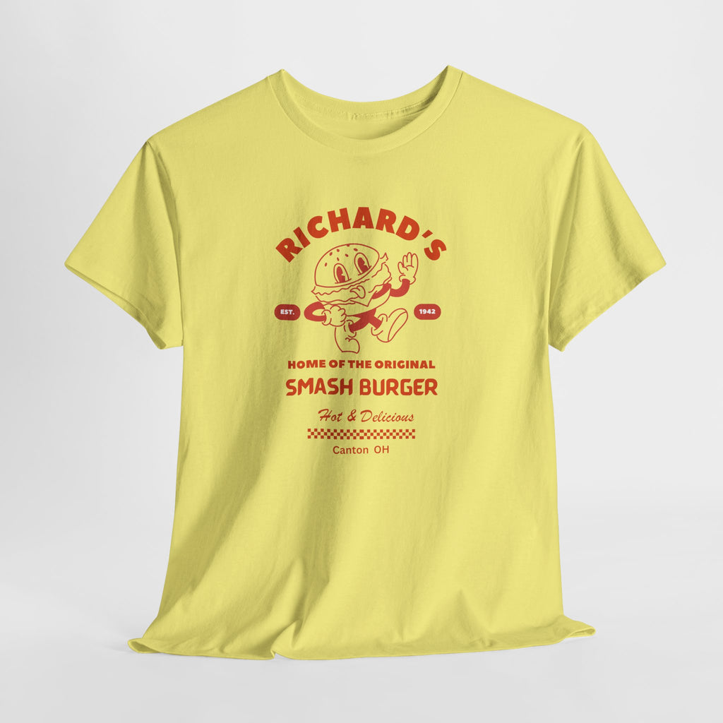 First a Workout...Then a Burger at The Iconic  Richard's  Famous Smash Burger  Canton, OH  Unisex Tee