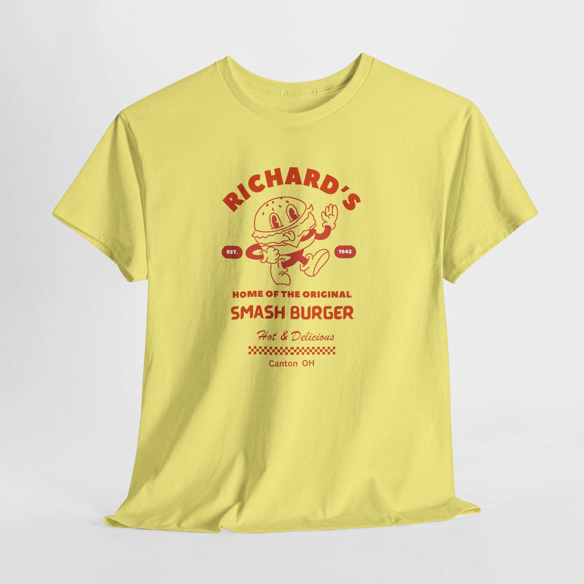 First a Workout...Then a Burger at The Iconic  Richard's  Famous Smash Burger  Canton, OH  Unisex Tee