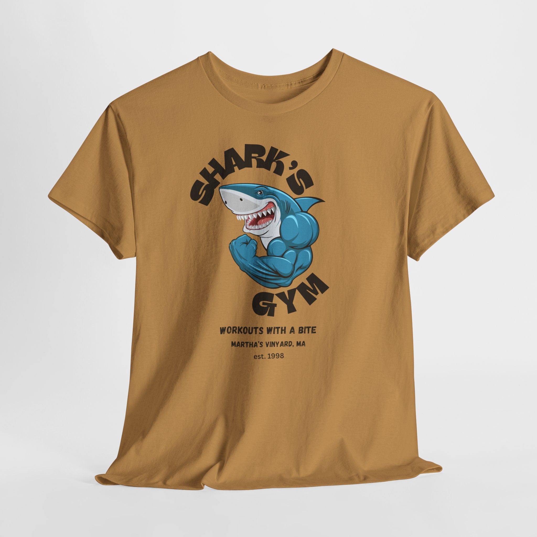 World Famous Sharkys Gym Martha's Vineyard, MA Tee