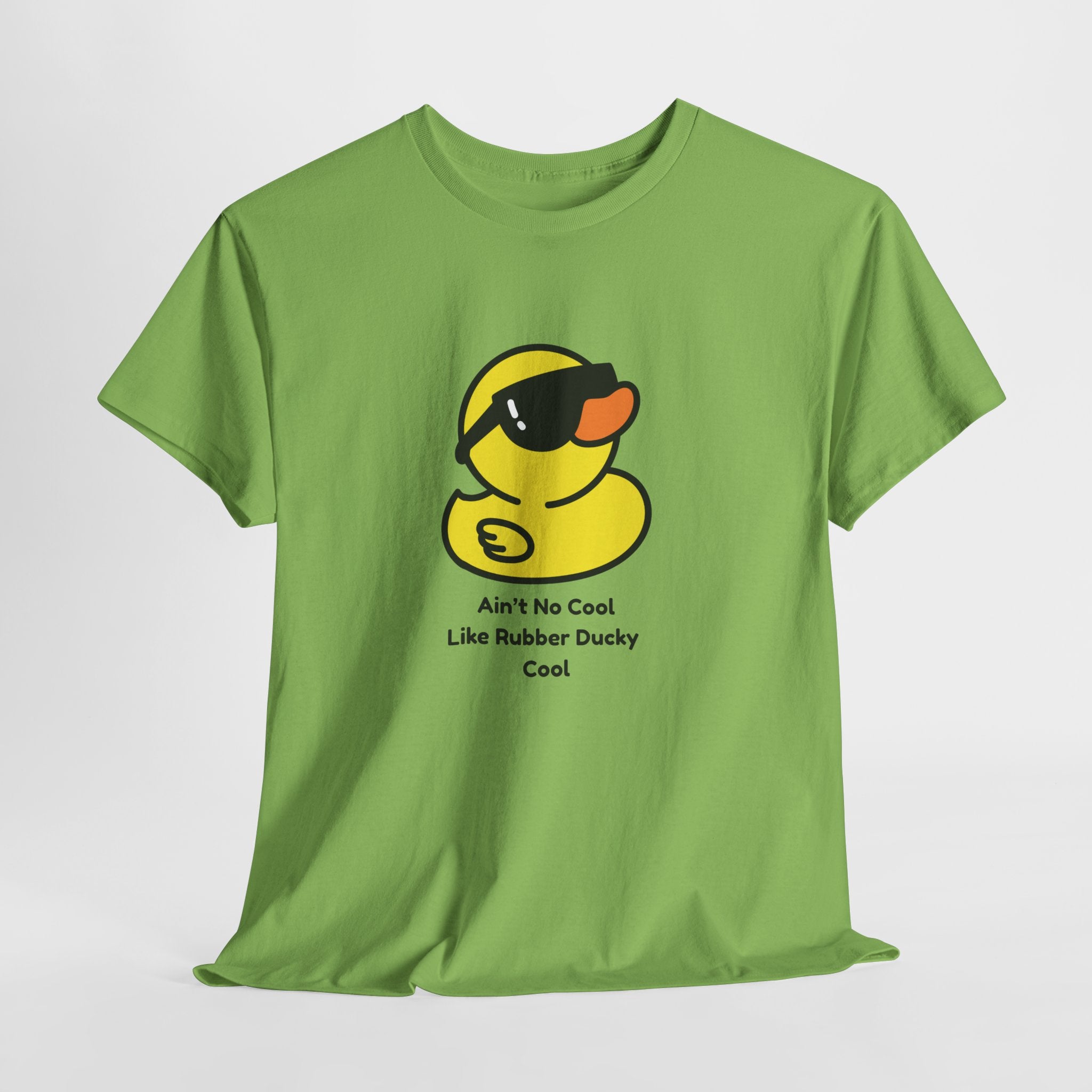 Cool Rubber Ducky Graphic  Unisex Tee, (Kids Sizes Too) Fun Summer Shirt, Quirky Gift, Unisex Apparel, Beach Day Outfit, Cool Cotton T-Shirt, Playful Gift