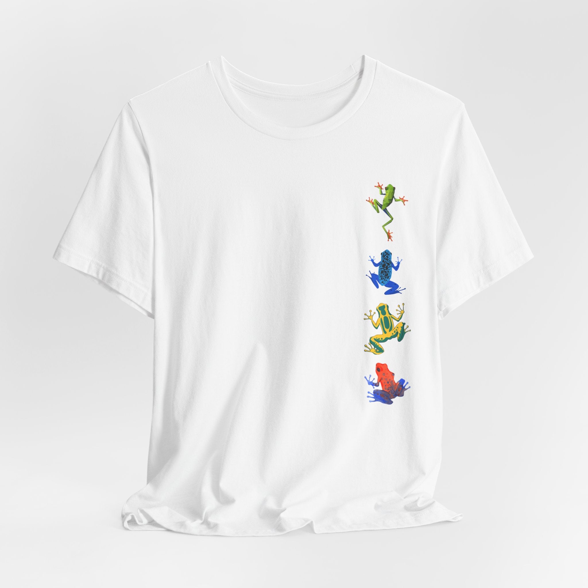 Stacked Tree Frog Dance Unisex Tee - Fun Graphic Shirt for Nature Lovers, Great for Parties, Gifts, Summer Events, and Casual Outings
