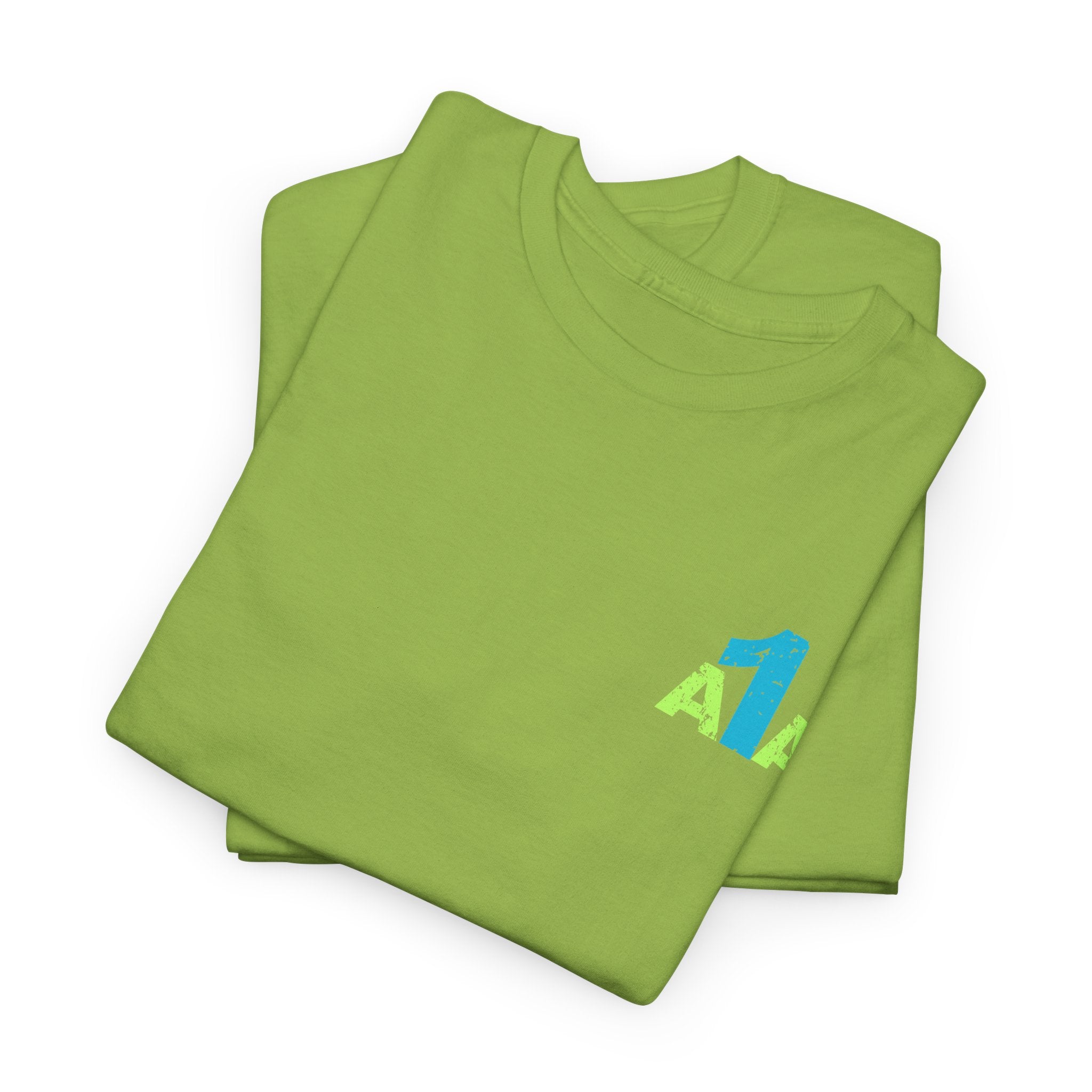 Classic Distressed A1A Logo Unisex Heavy Cotton Tee — Highway Tippin all the way to Key West on A1A