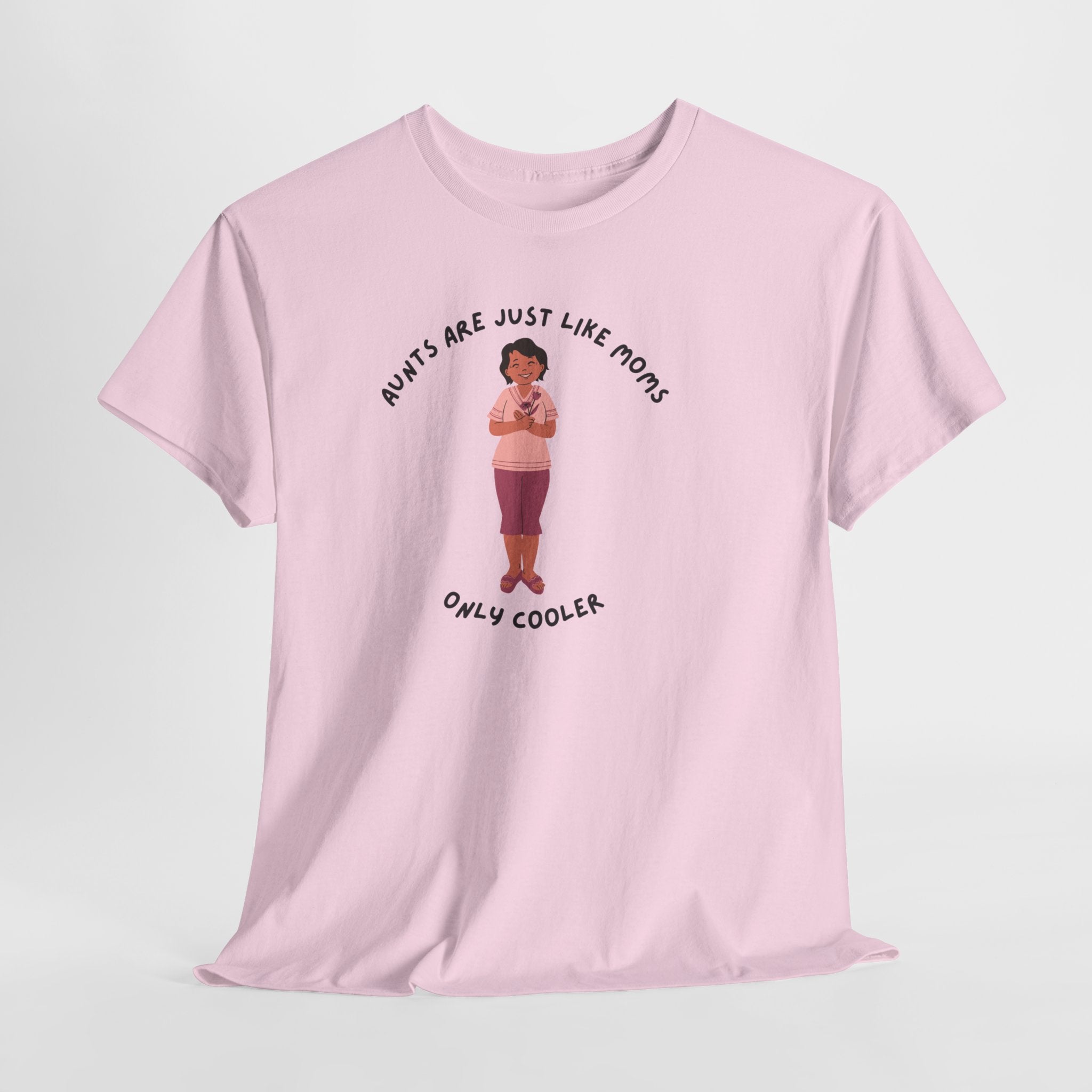 Fun Cool Aunt  Unisex Heavy Cotton Tee Shirt