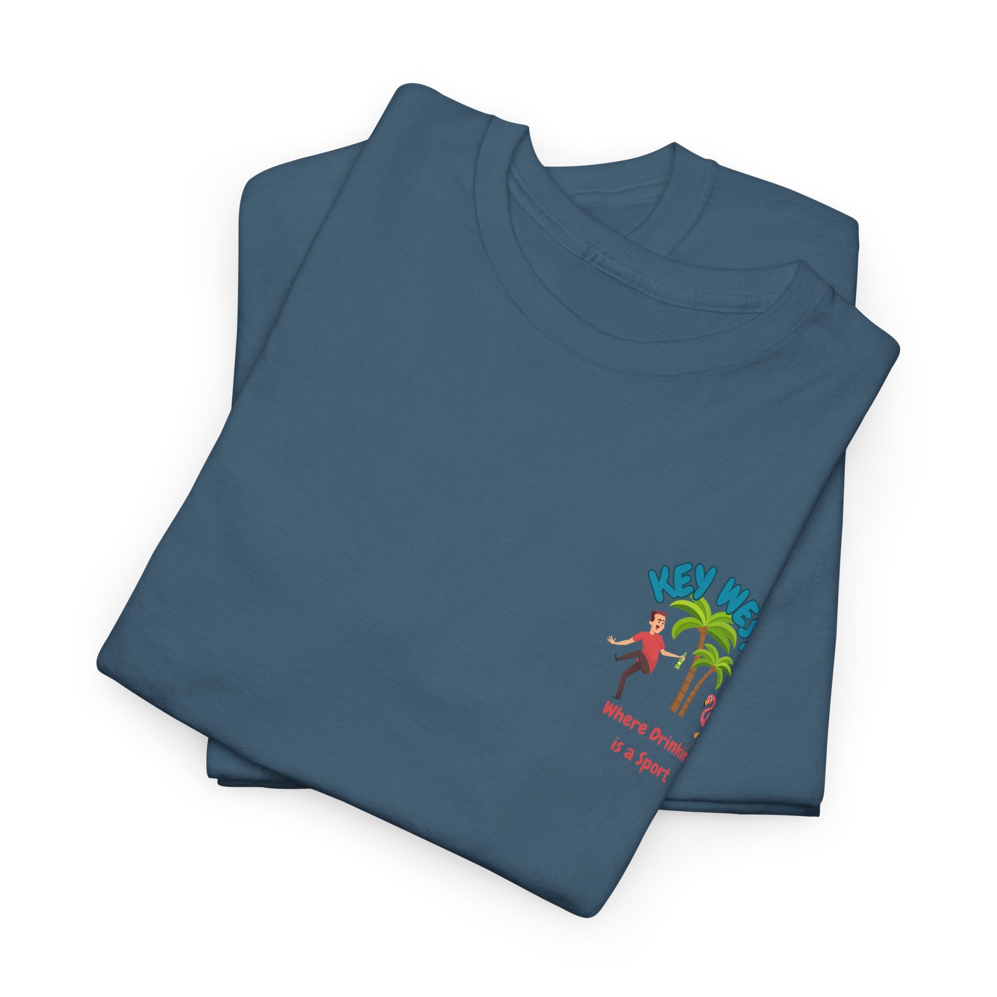 Funny Key West Drinking Unisex Tee, Casual Beachwear, Summer Outfits, Gift for Travelers, Everyday Comfort Tee