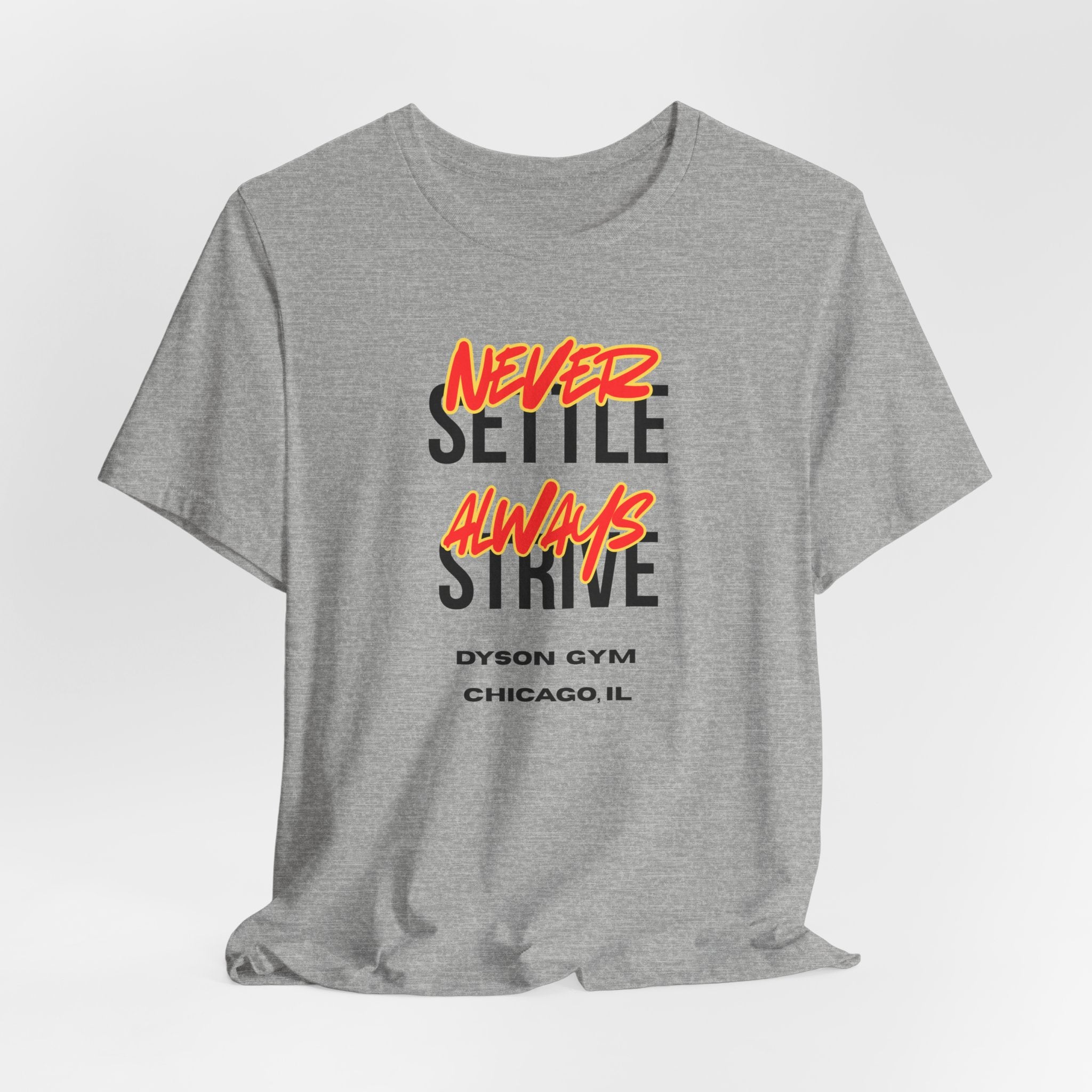 Motivational Fitness Unisex Tee, Workout Shirt, Gym Apparel, Inspiring Quote Tee, Casual Everyday Wear, Gift for Athletes