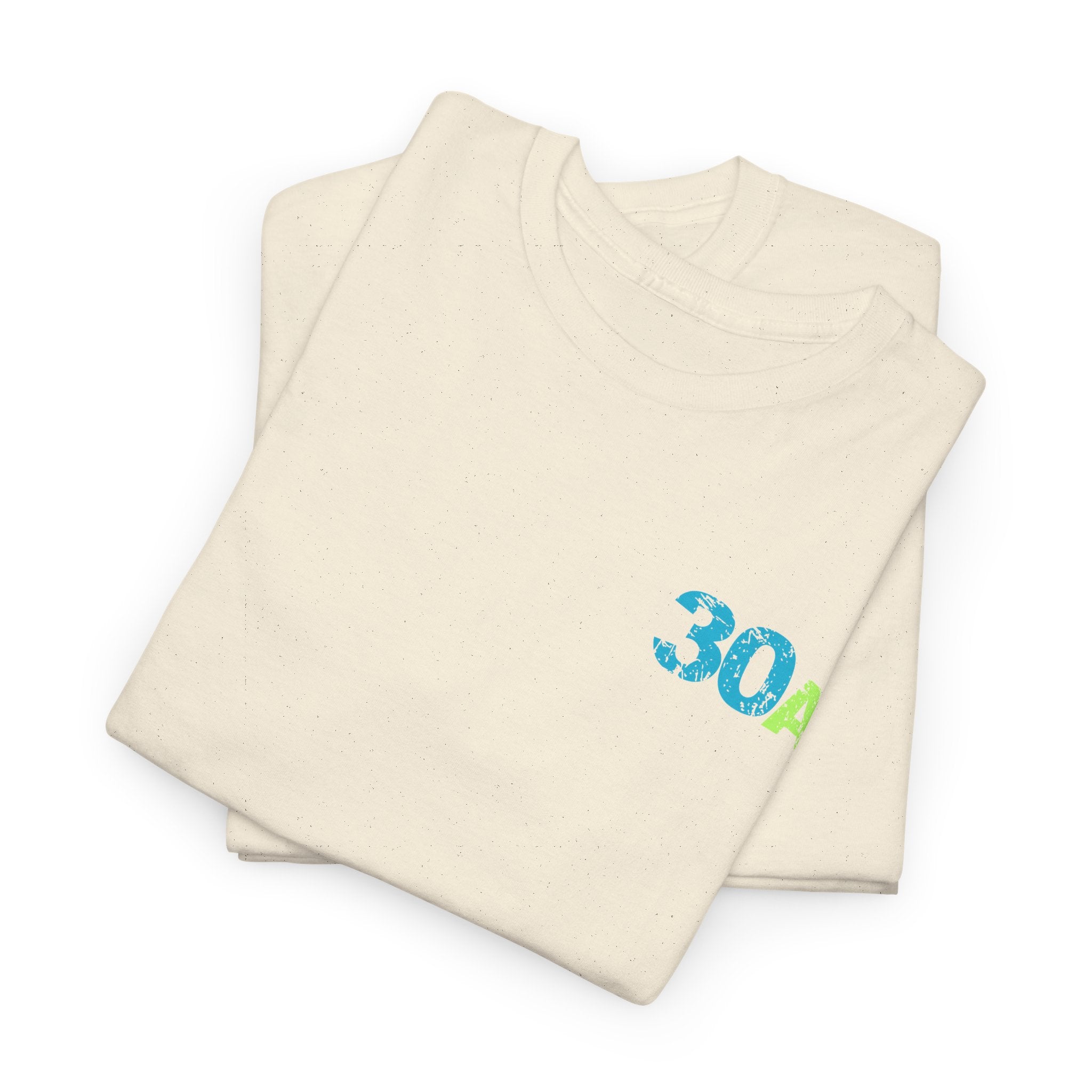 Distressed 30A Beach Logo Unisex Heavy Cotton T-Shirt — Emerald  Coastal Highway Vacation Tee