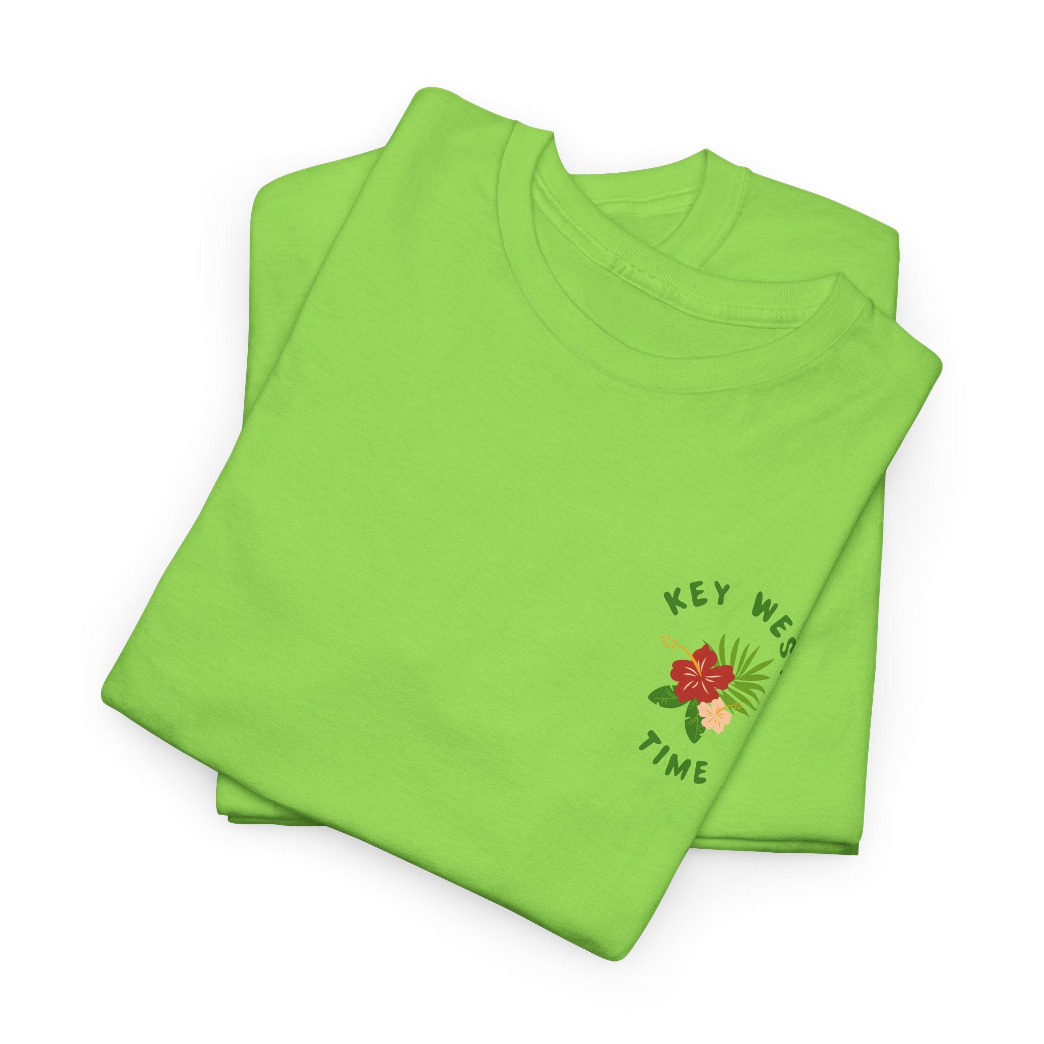 Classic Key West Time Comfortable Casual Heavy Unisex Tee Shirt