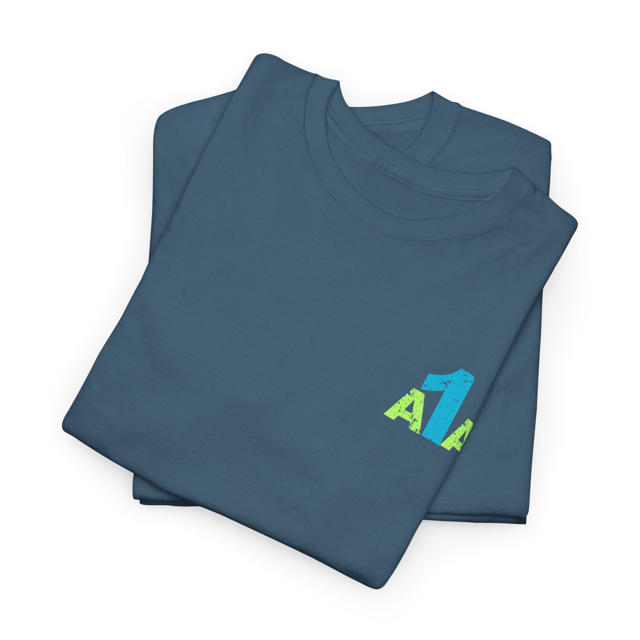 Classic Distressed A1A Logo Unisex Heavy Cotton Tee — Highway Tippin all the way to Key West on A1A