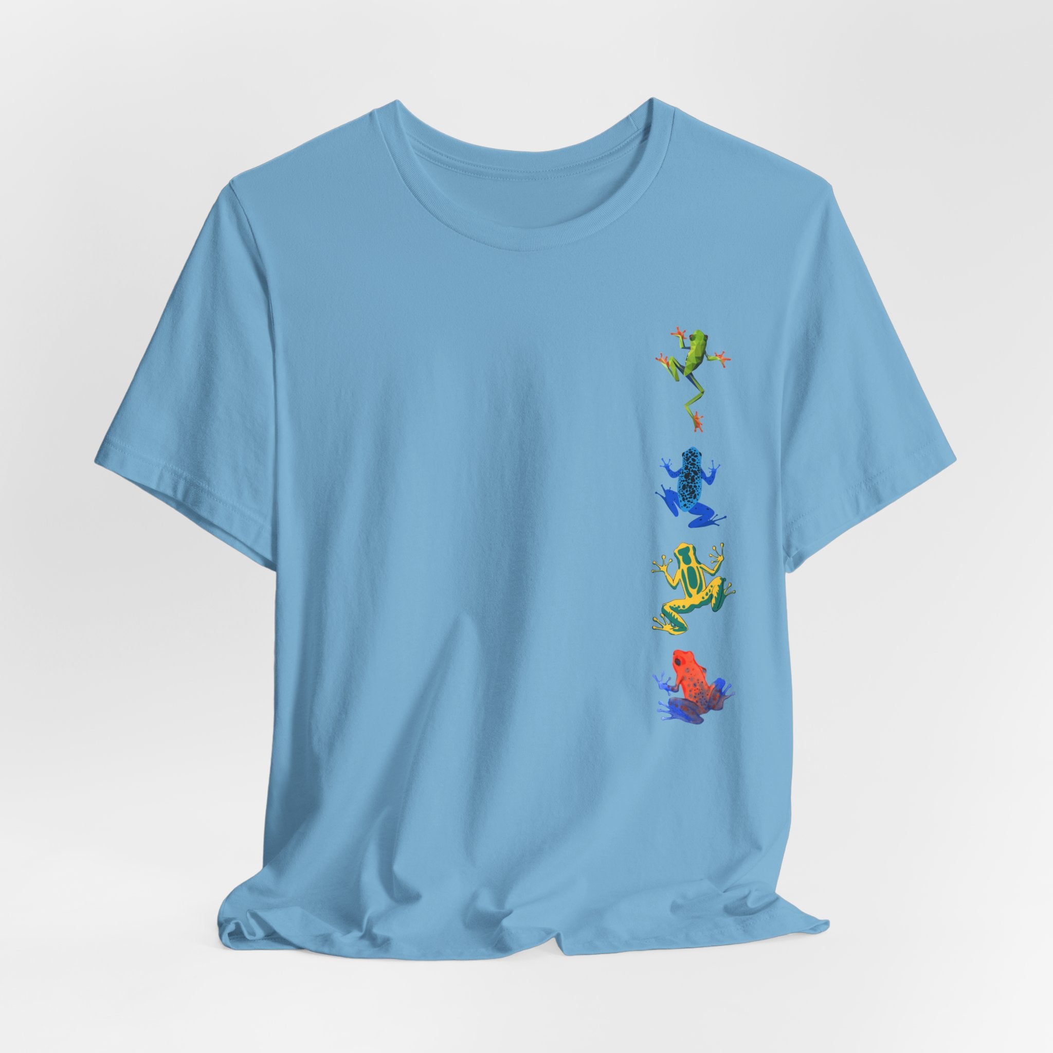 Stacked Tree Frog Dance Unisex Tee - Fun Graphic Shirt for Nature Lovers, Great for Parties, Gifts, Summer Events, and Casual Outings